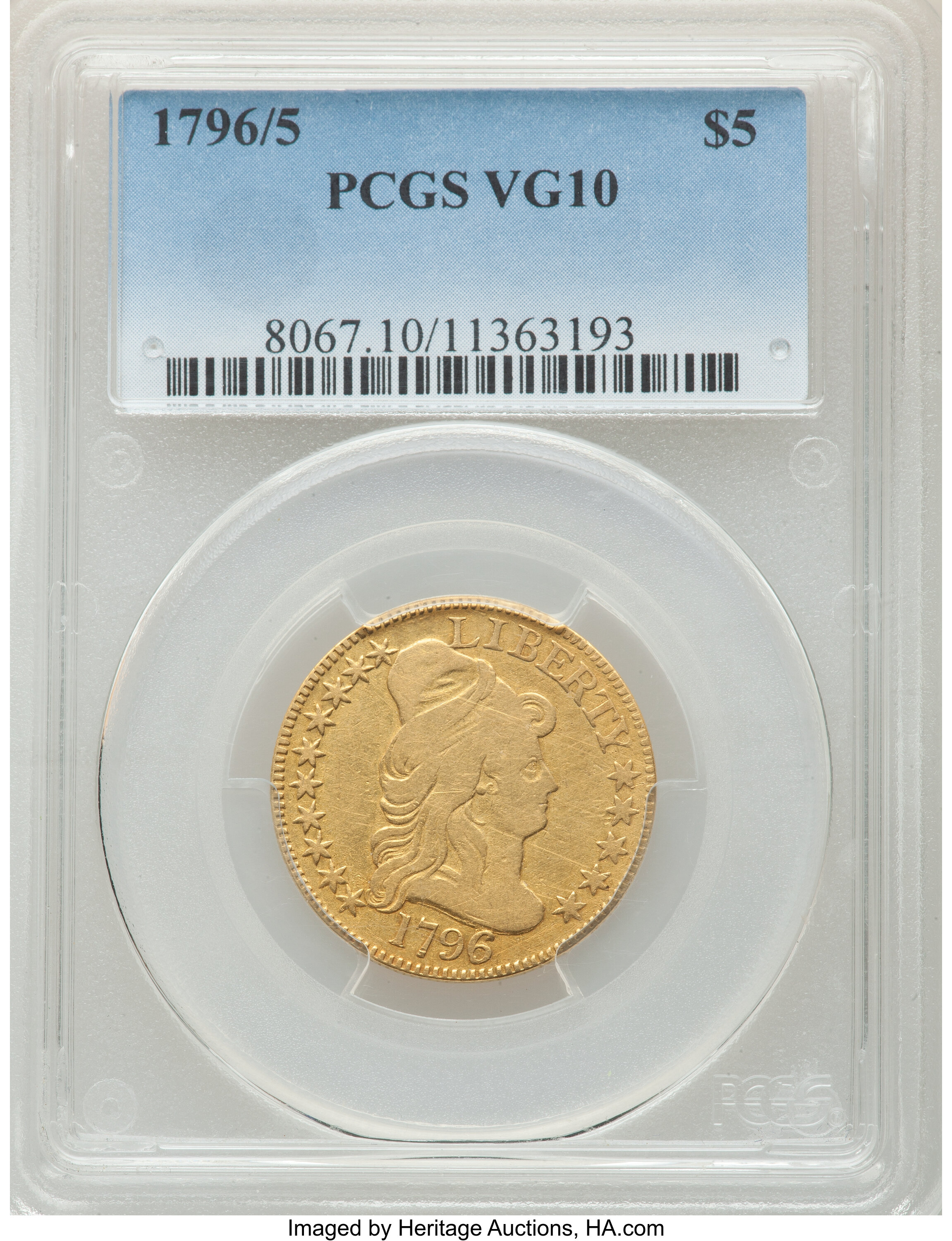 1796/5 $5  Small Eagle G6 thumbnail 5
