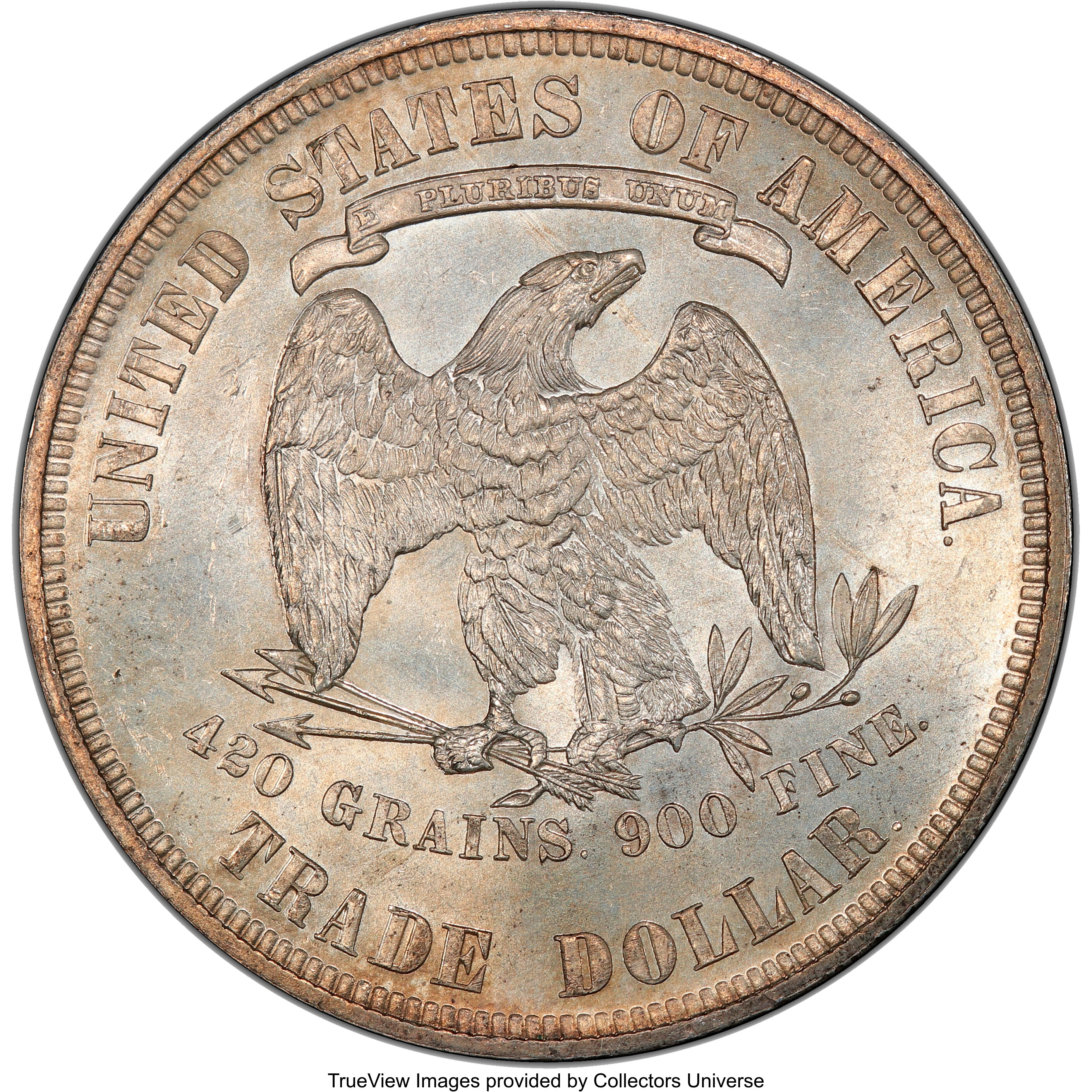 1876 Trade$ Obverse I, Reverse II AU50 thumbnail 26
