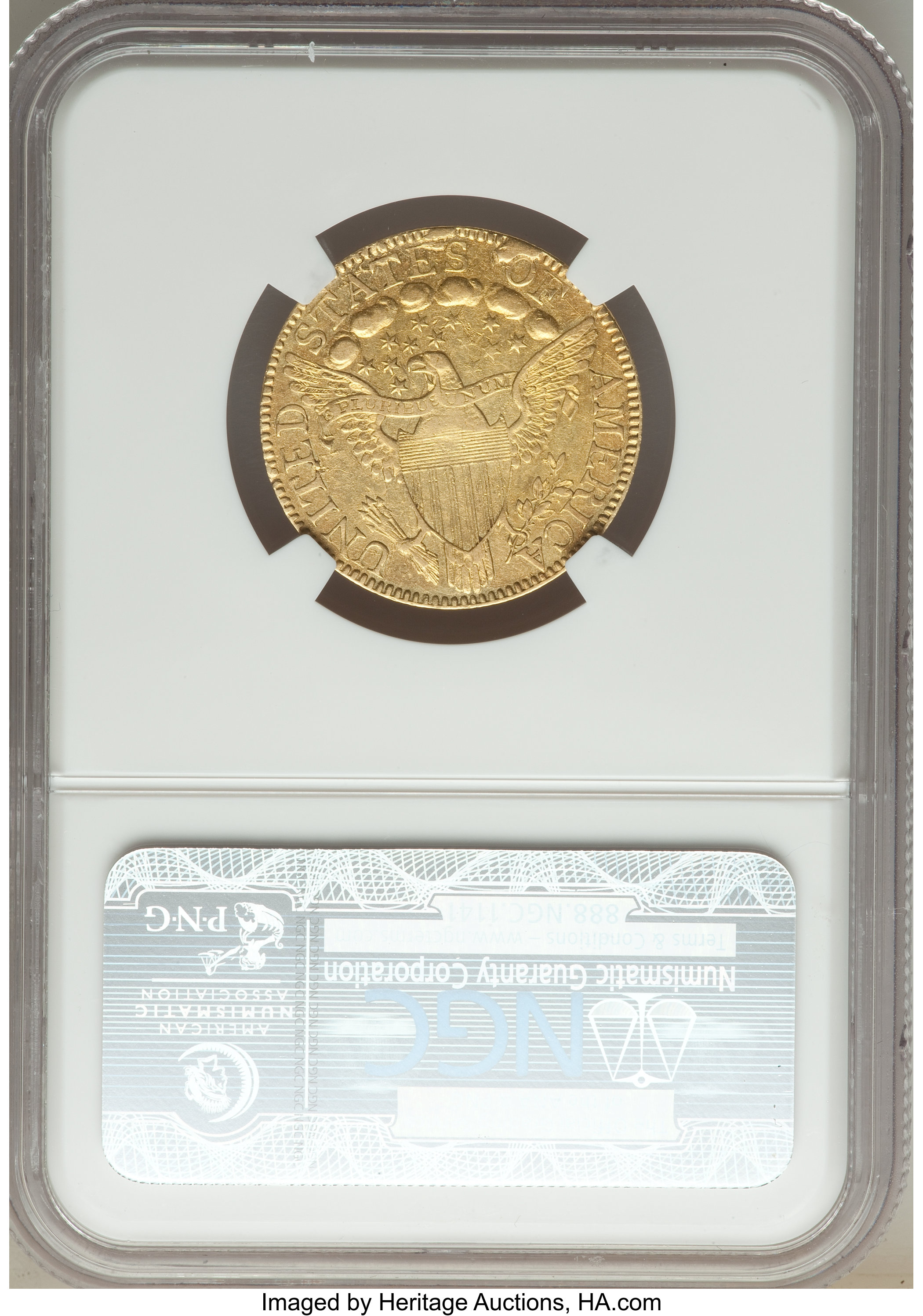 1798 $5  Large Eagle, Large 8, 13 Stars, BD-4 MS64 thumbnail 14
