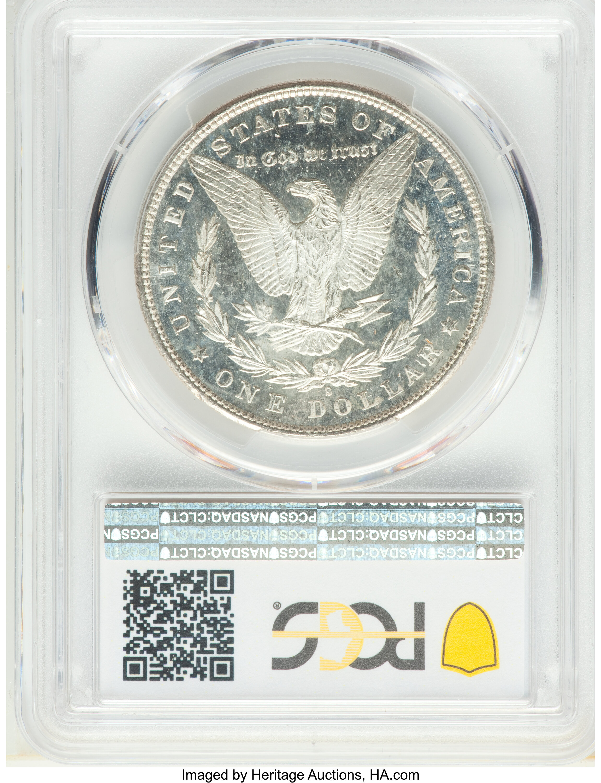 1880/9-S $1  Overdate, VAM-11 MS DMPL MS64 DMPL thumbnail 3