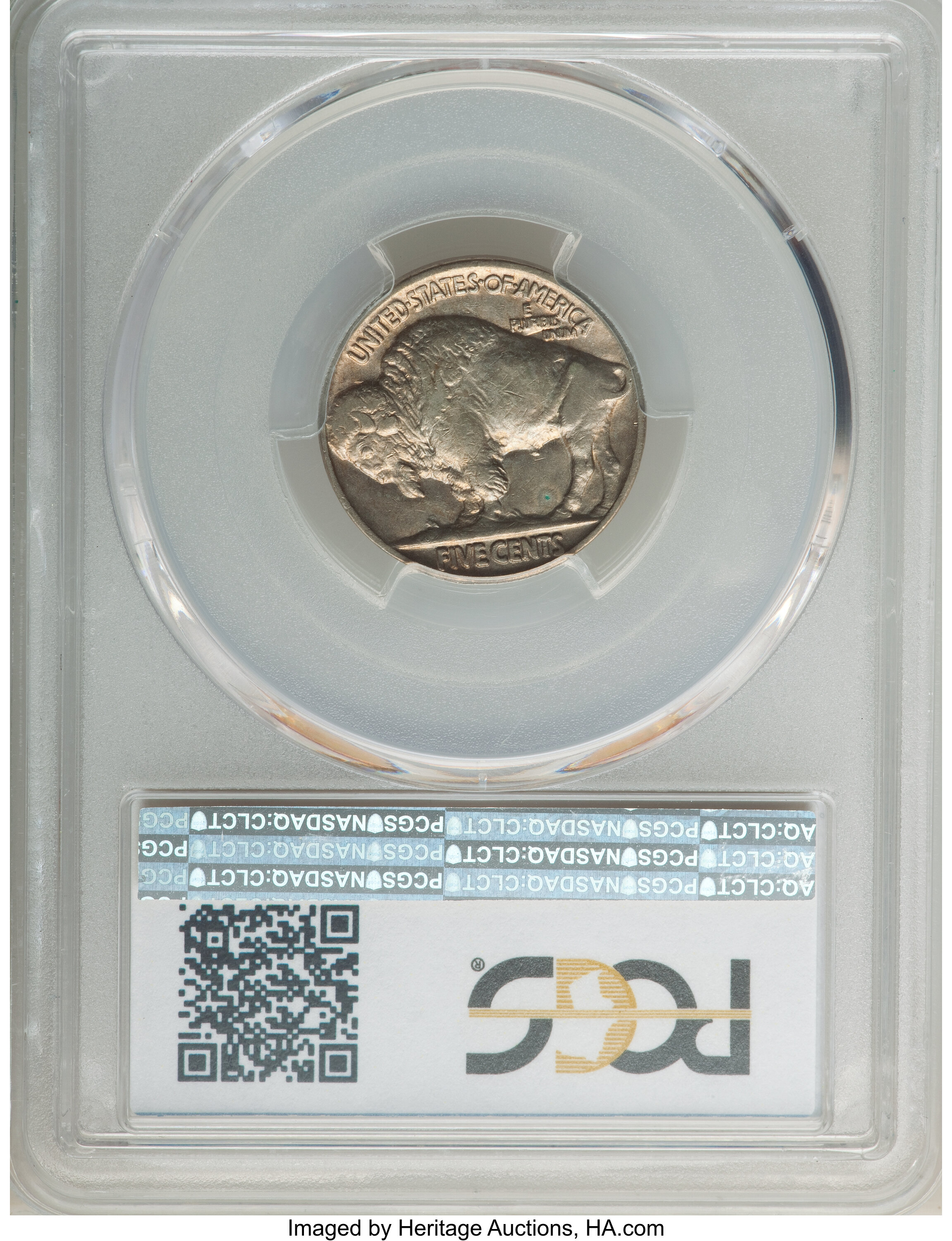 1935 5c Doubled Die Reverse AG3 thumbnail 18