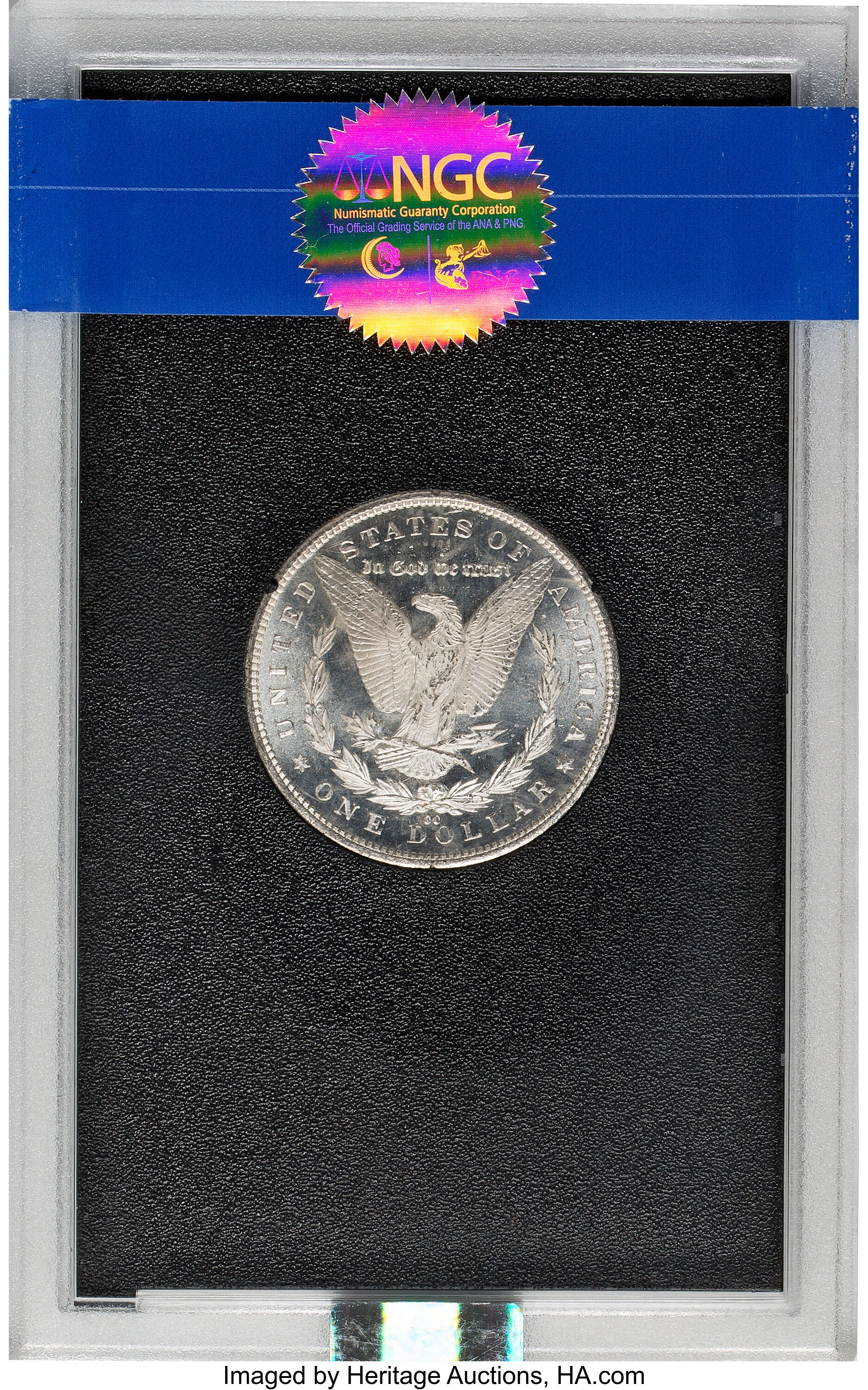 1884-CC $1  GSA Hoard, Hard package MS PL MS65 PL CAC thumbnail 4