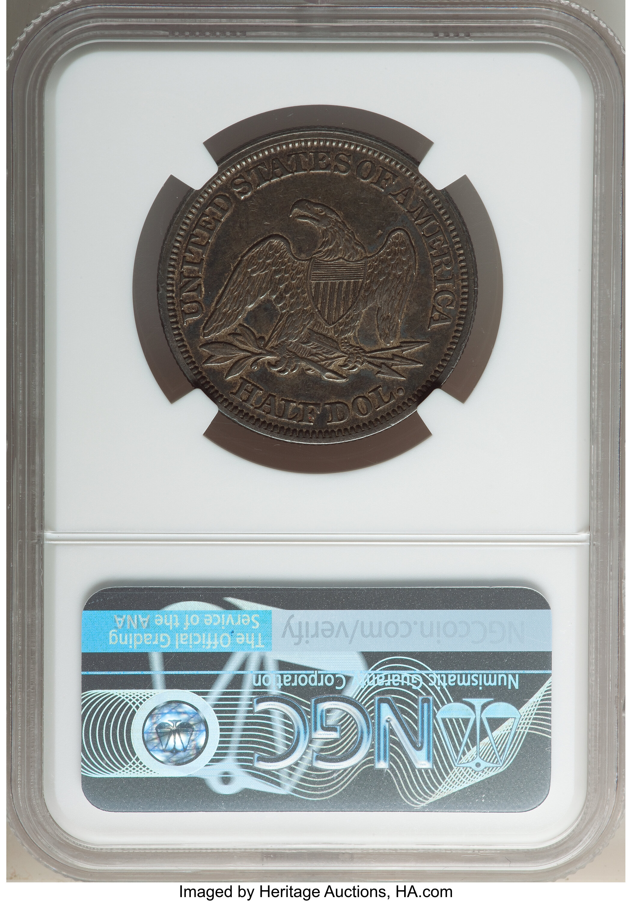 1859 50c Type 1 Reverse, WB-1 MS thumbnail 6