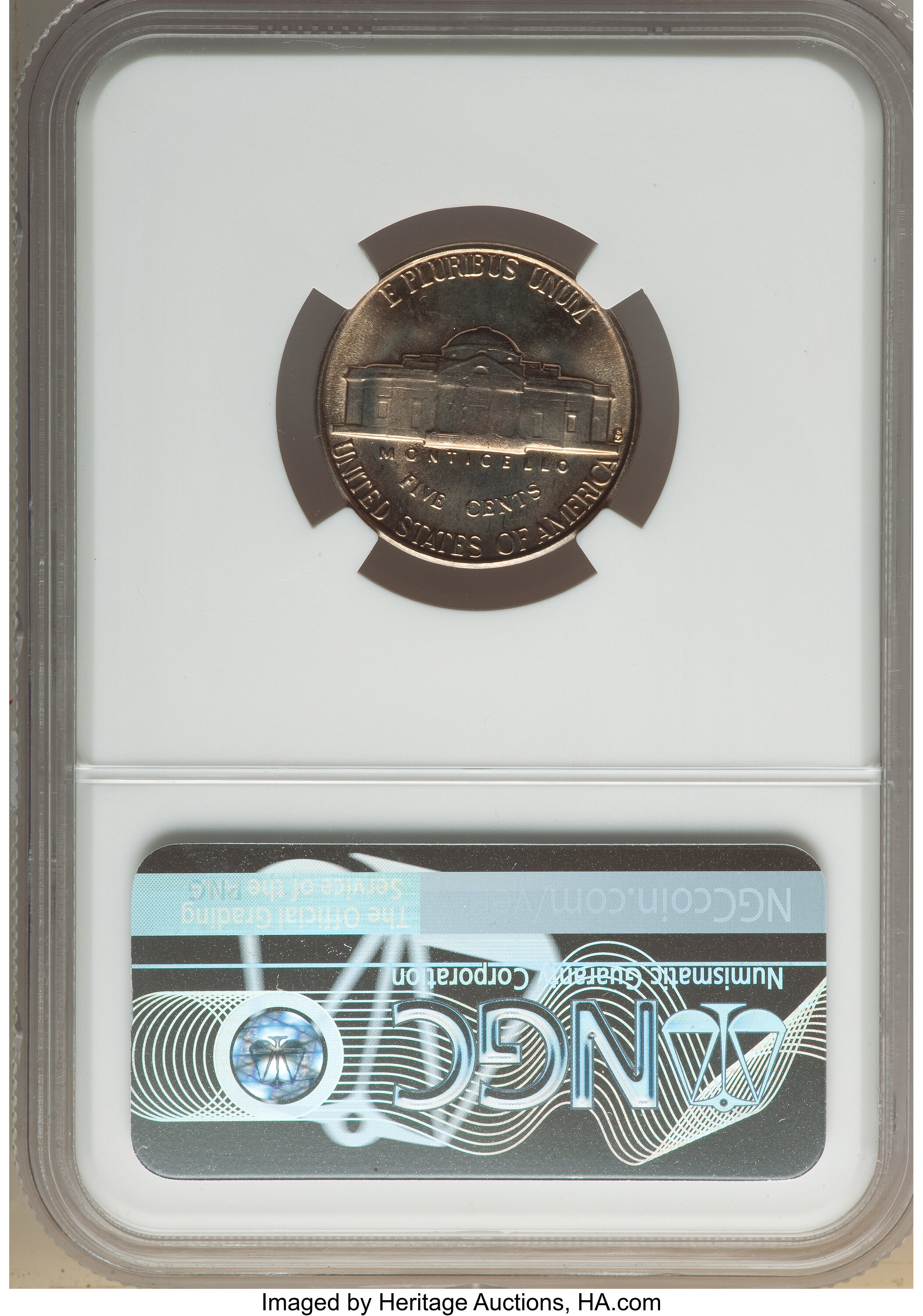 1954-S/S 5c Repunched Mintmark, FS-502 MS66 thumbnail 2
