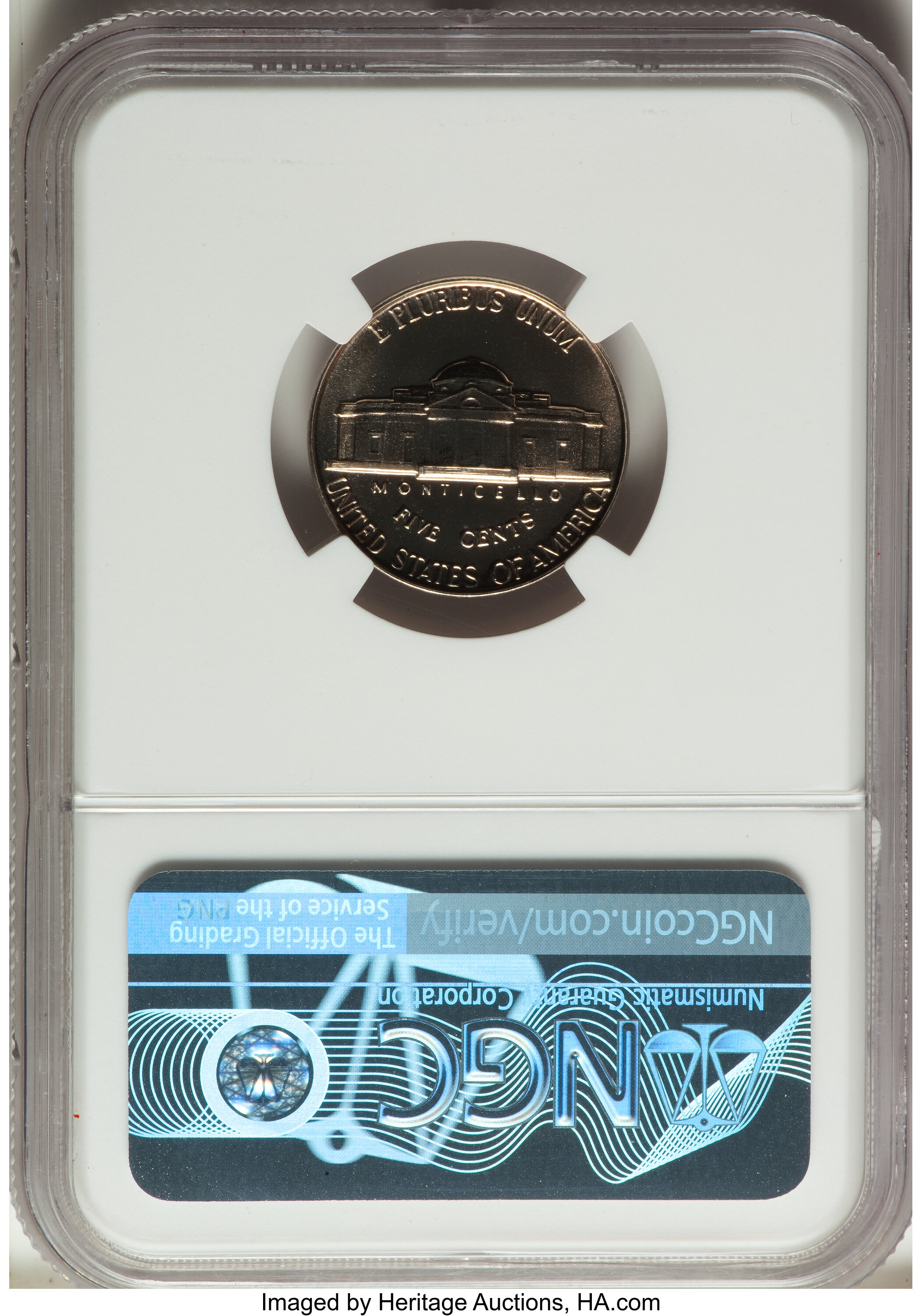 1955 5c Tripled Die Reverse, FS-801 PR66 thumbnail 16