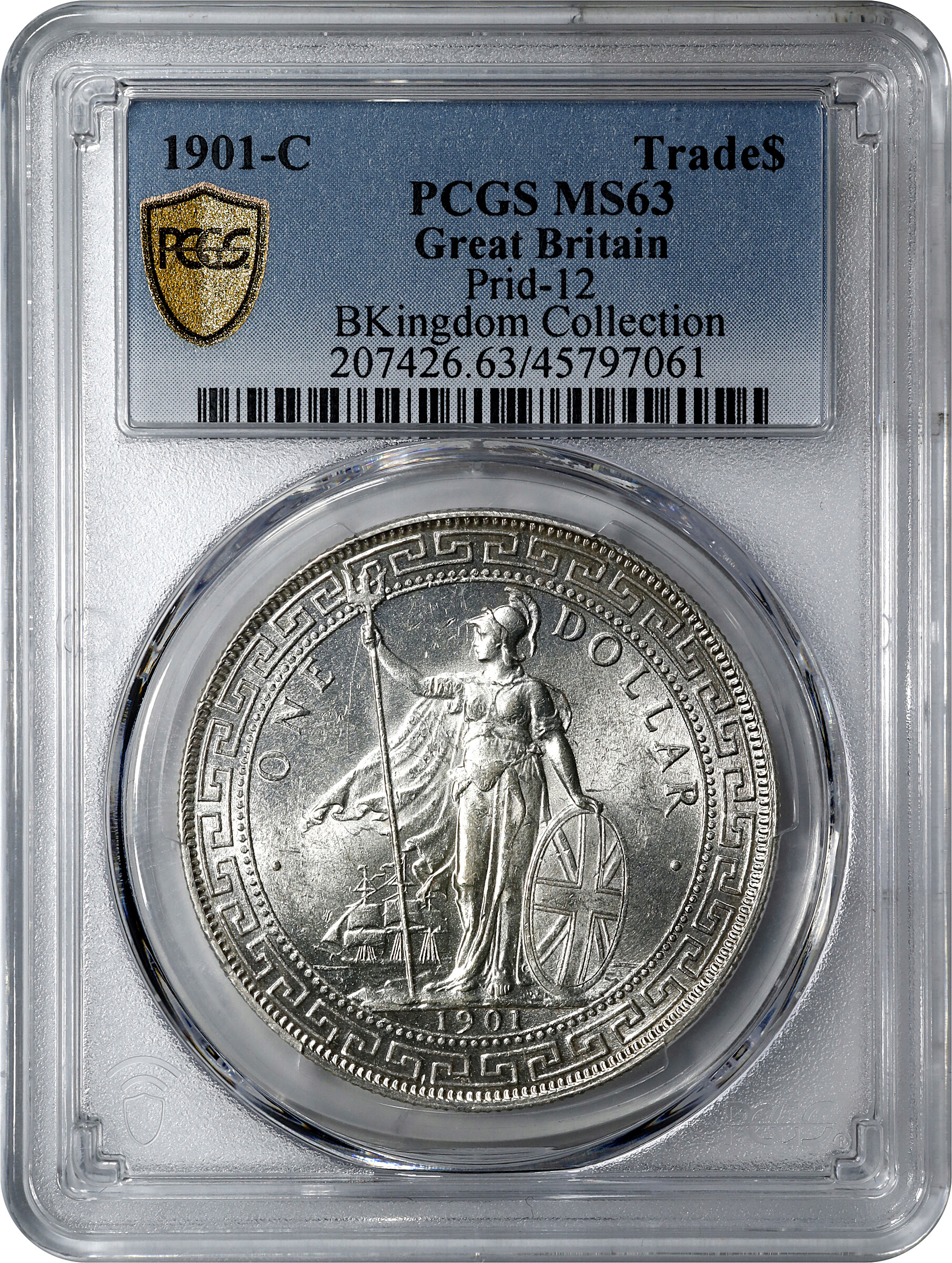 1901-C     Trade$ MS (KMT5) AU50 thumbnail 9