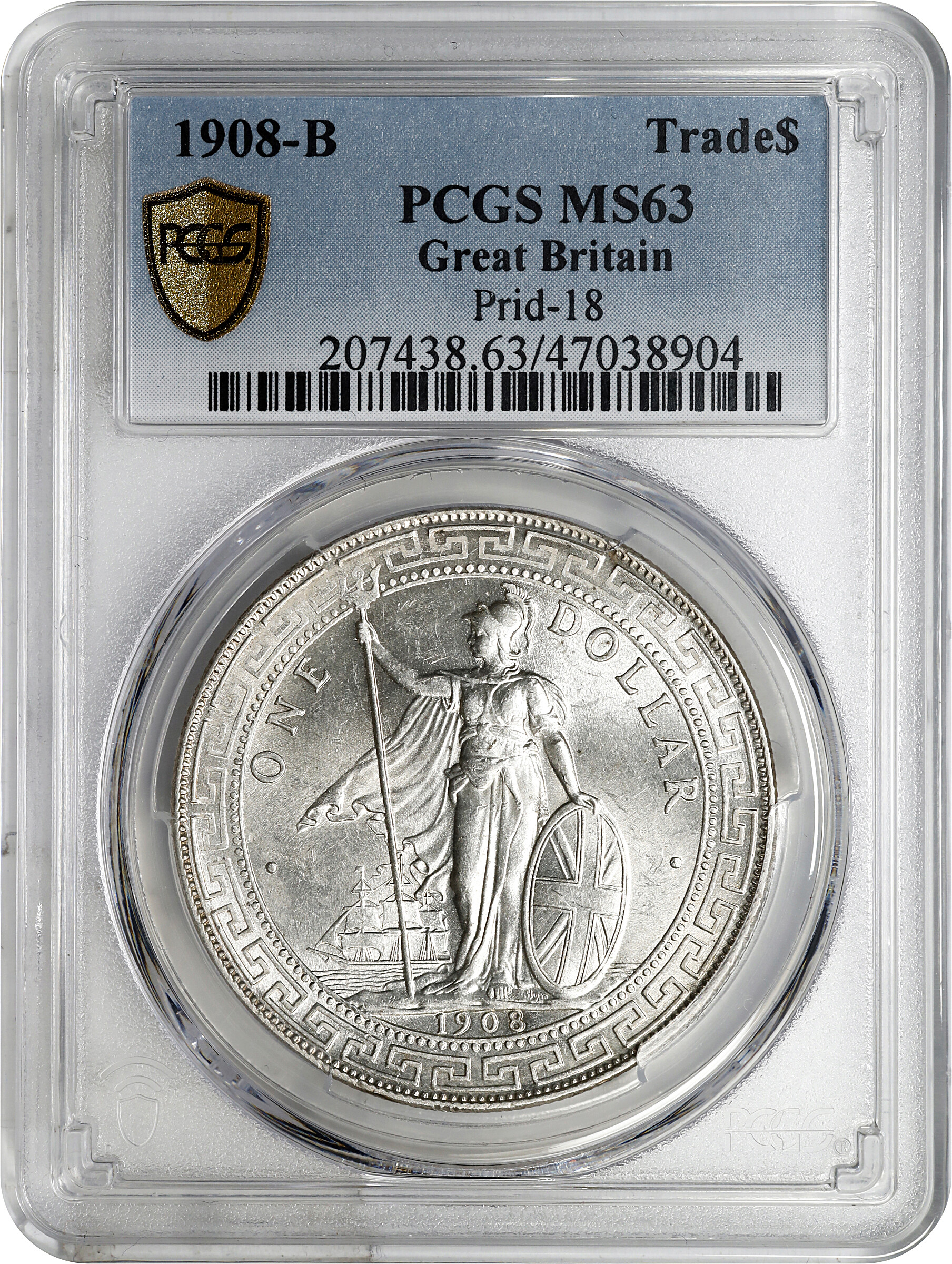 1908-B     Trade$ MS (KMT5) AU58 thumbnail 19