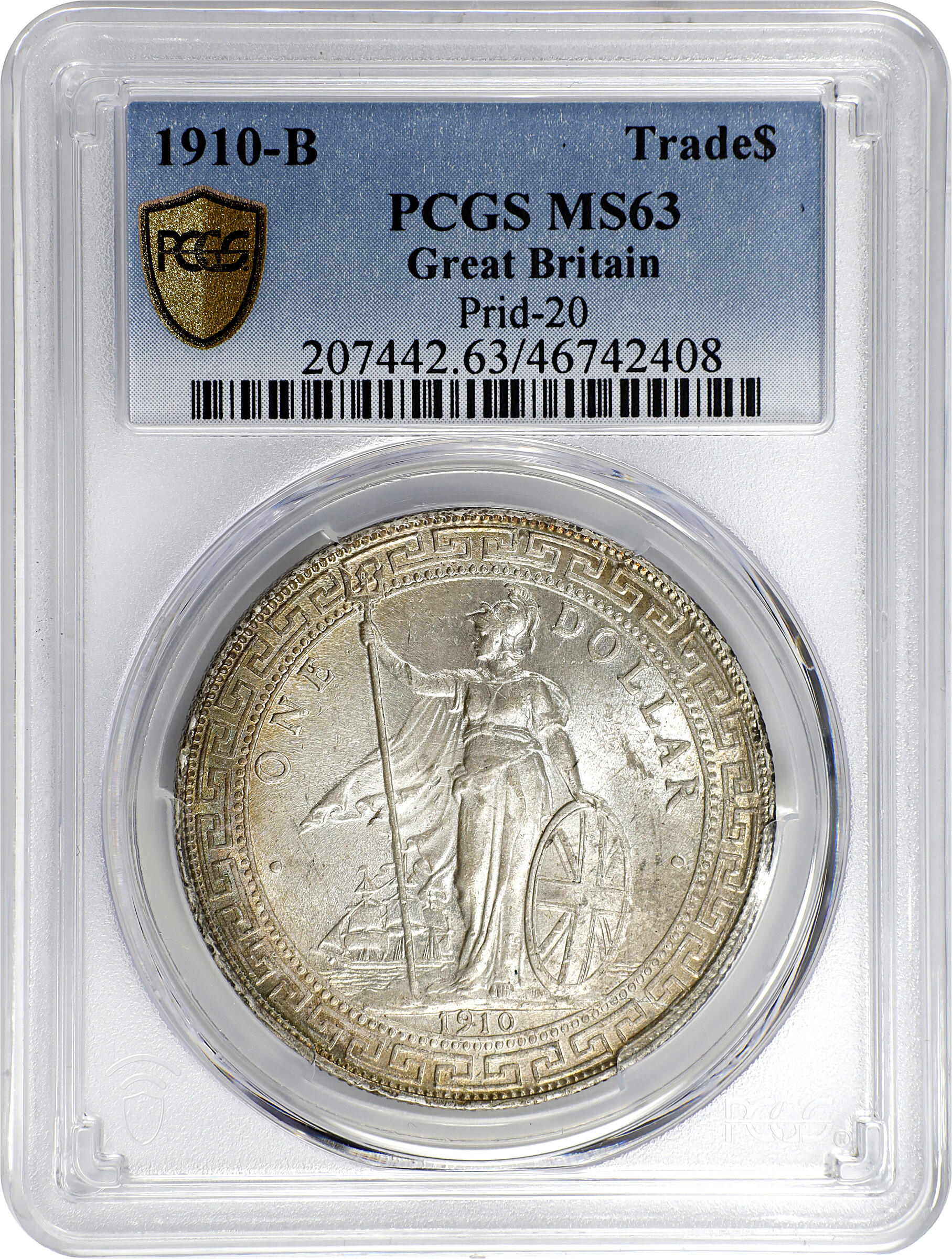 1910-B     Trade$ MS (KMT5) MS61 thumbnail 3