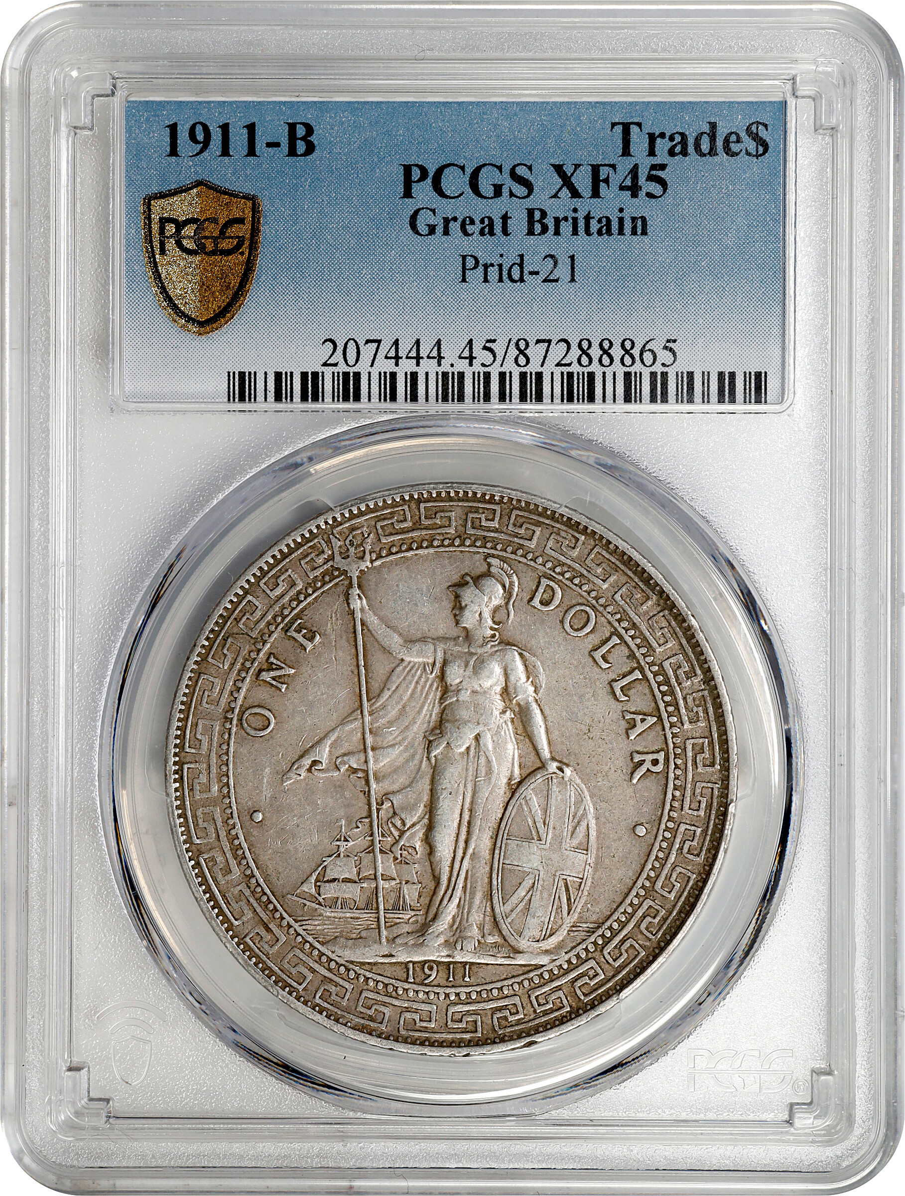Great Britain Trade$ MS [Type] (KMT5) XF45 thumbnail 3