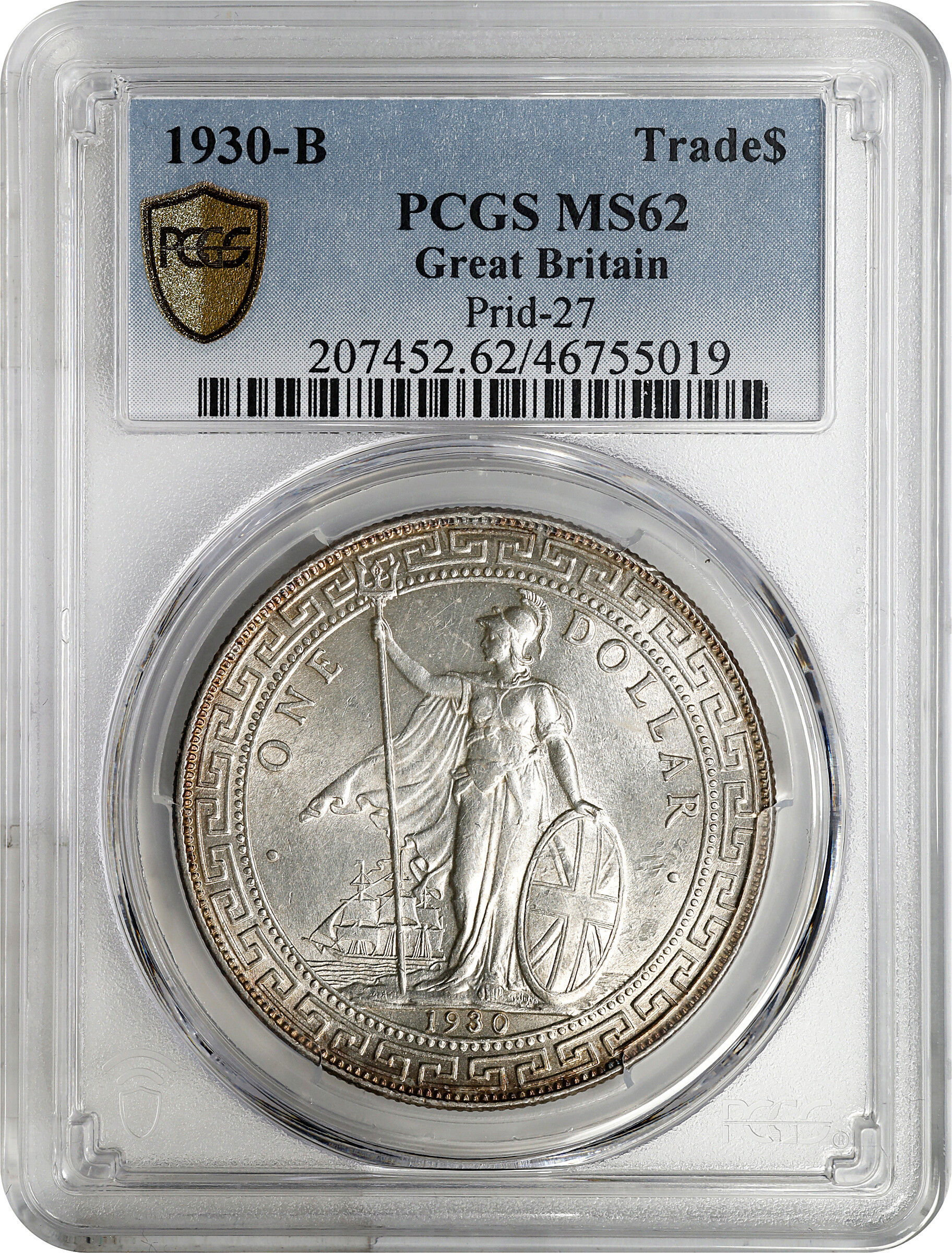 Great Britain Trade$ MS [Type] (KMT5) MS62 thumbnail 7