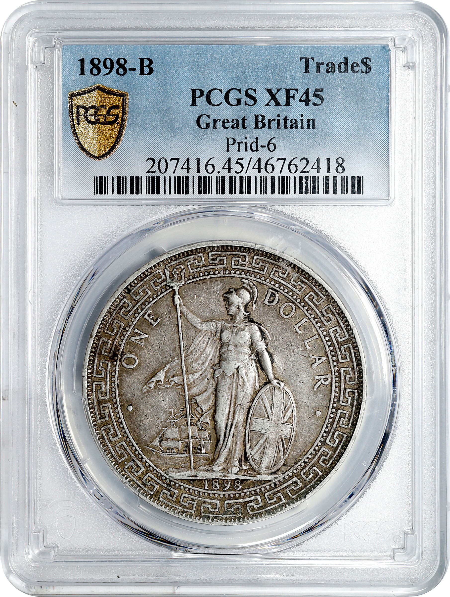 Great Britain Trade$ MS [Type] (KMT5) XF45 thumbnail 7