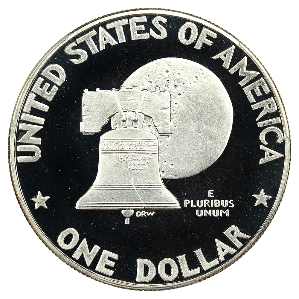 1976-S $1  Silver, Type 1 PR DCAM PR69 DCAM thumbnail 2