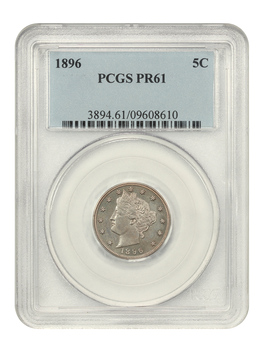 1896 5c AU55 thumbnail 7