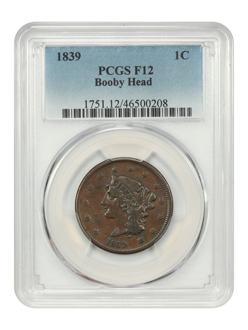 1839 1c Booby Head MS BN F12 BN CAC thumbnail 3