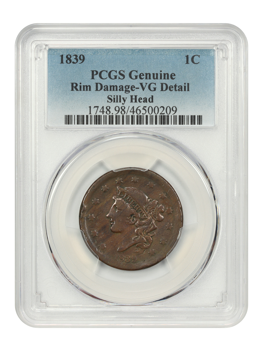 1839 1c Silly Head MS BN VF25 BN CAC thumbnail 20