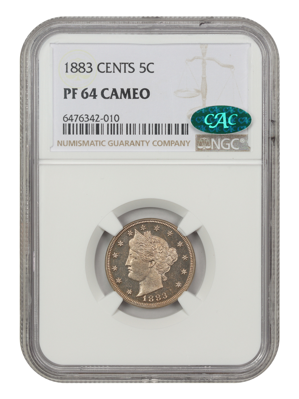 1883 5c Cents PR CAM PR61 CAM thumbnail 17