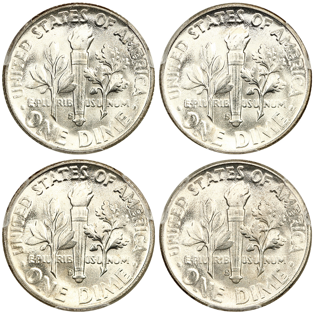 1954-S 10c VF20 CAC thumbnail 16