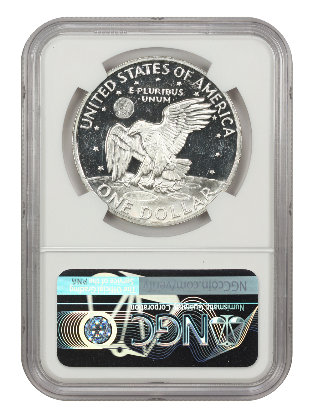 Eisenhower (Ike) $1  Silver [Type] AU53 thumbnail 14