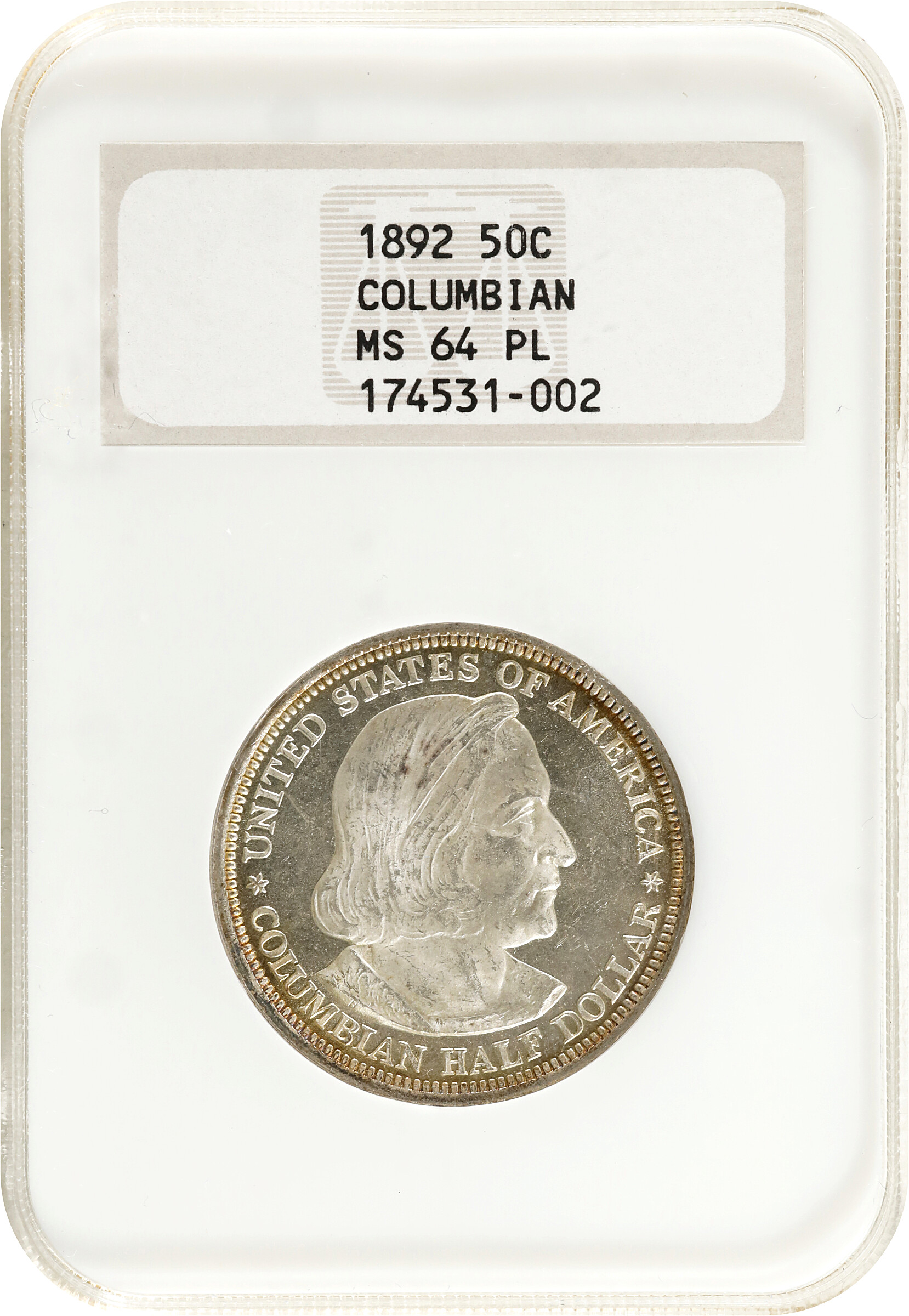 1892 50c Columbian Exposition MS PL MS64 PL thumbnail 12