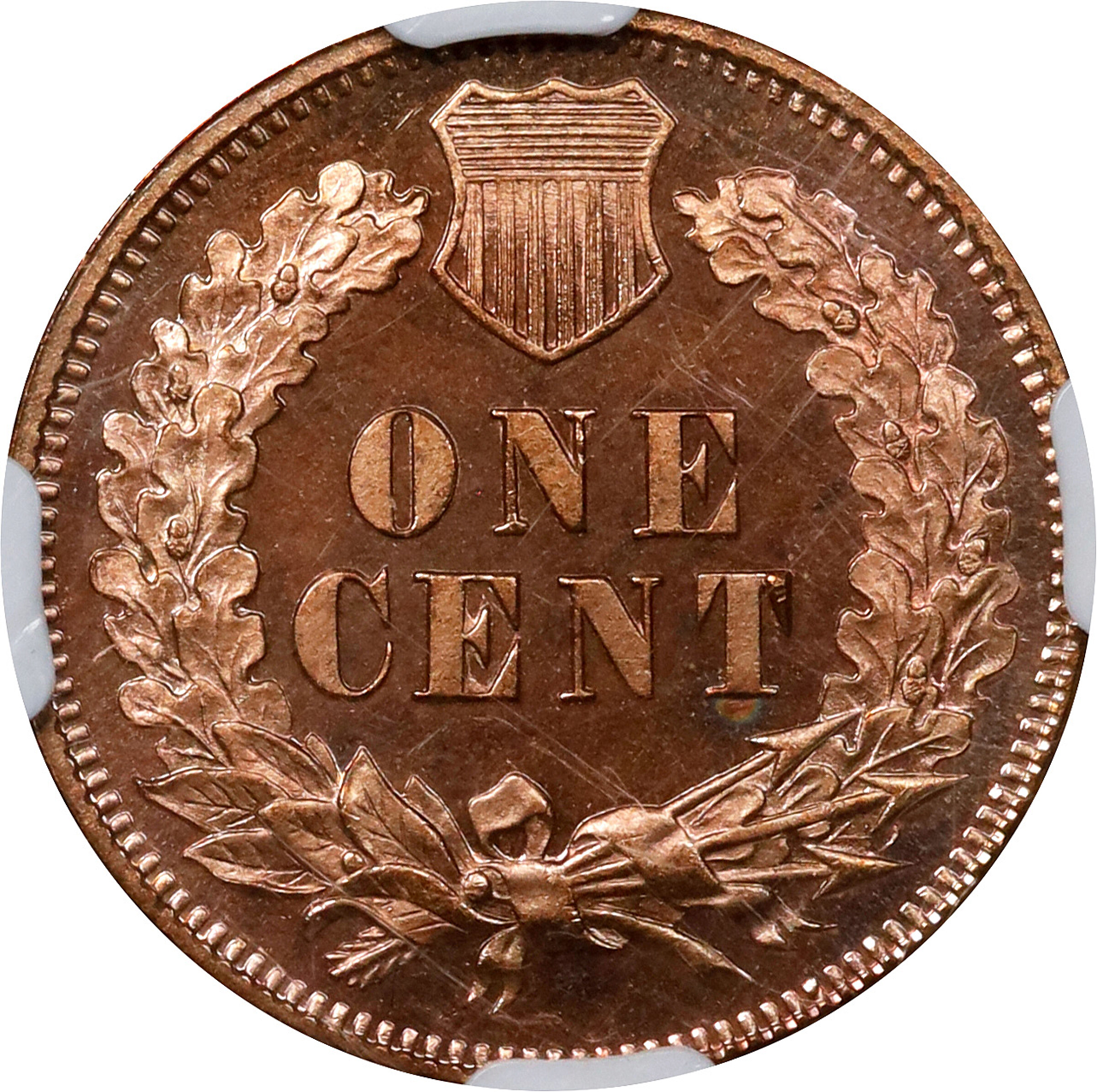 1878 1c PR RD CAM PR65 RD CAM CAC thumbnail 6