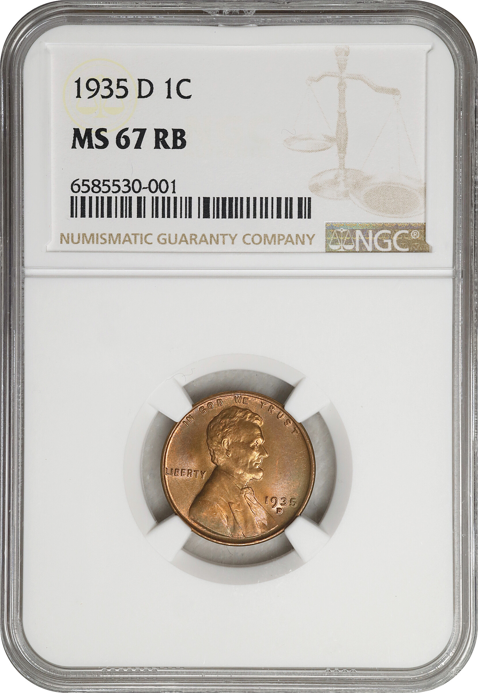 1935-D 1c MS RB MS63 RB thumbnail 19