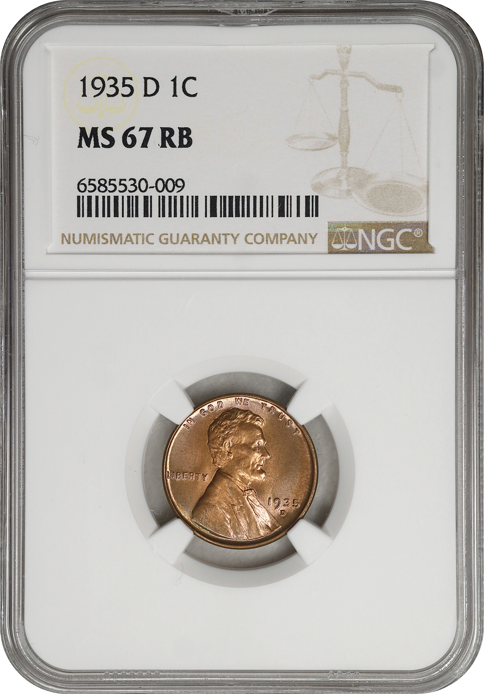1935-D 1c MS RB MS63 RB thumbnail 23