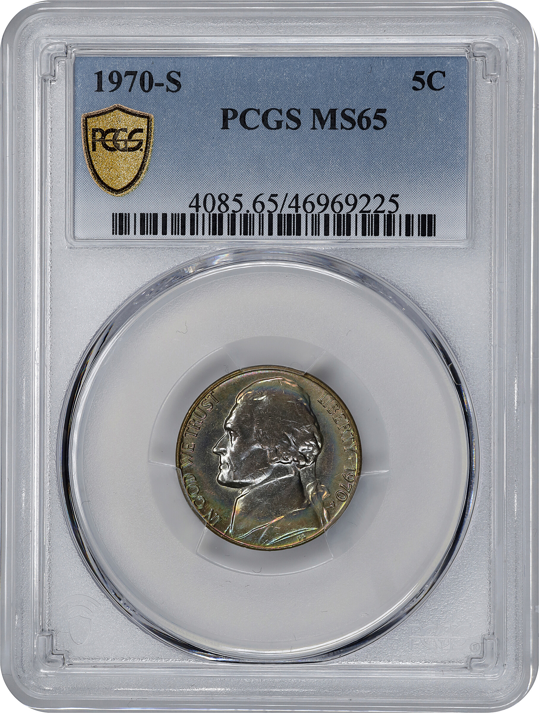 1970-S 5c XF40 thumbnail 23