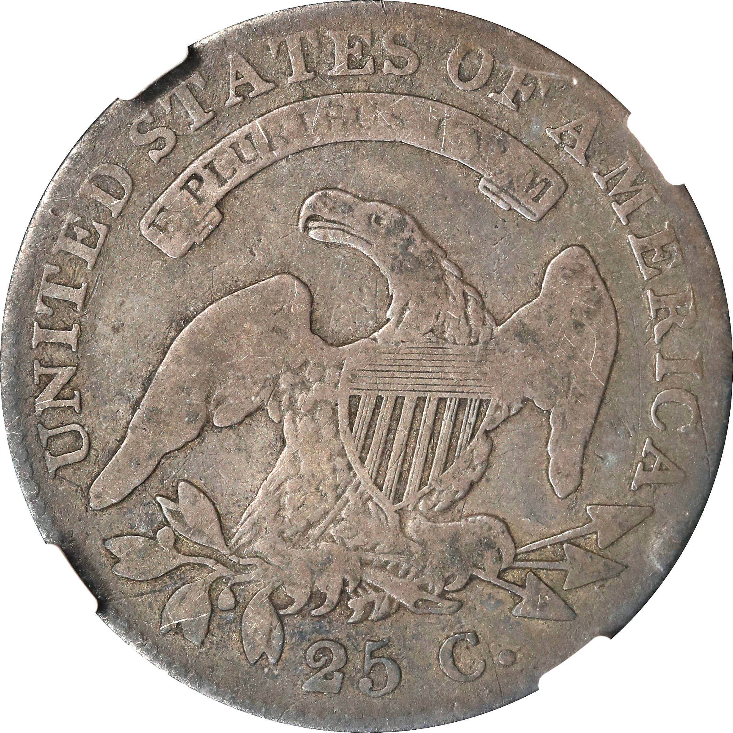 1821 25c B-1 AG3 thumbnail 2