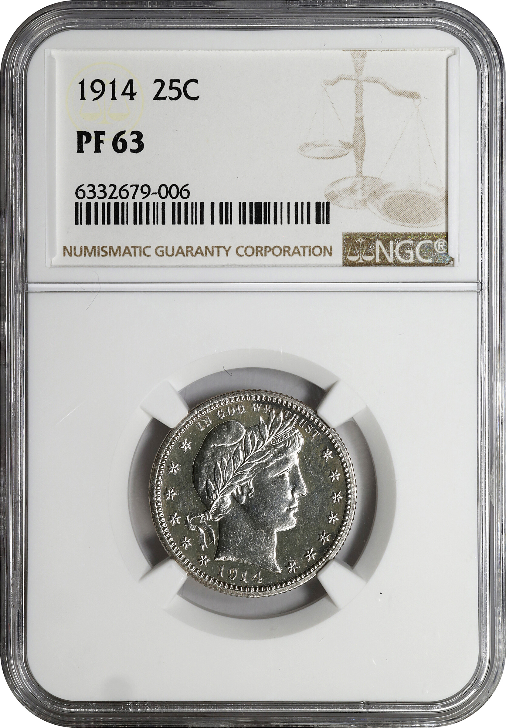 1914 25c AU53 thumbnail 17
