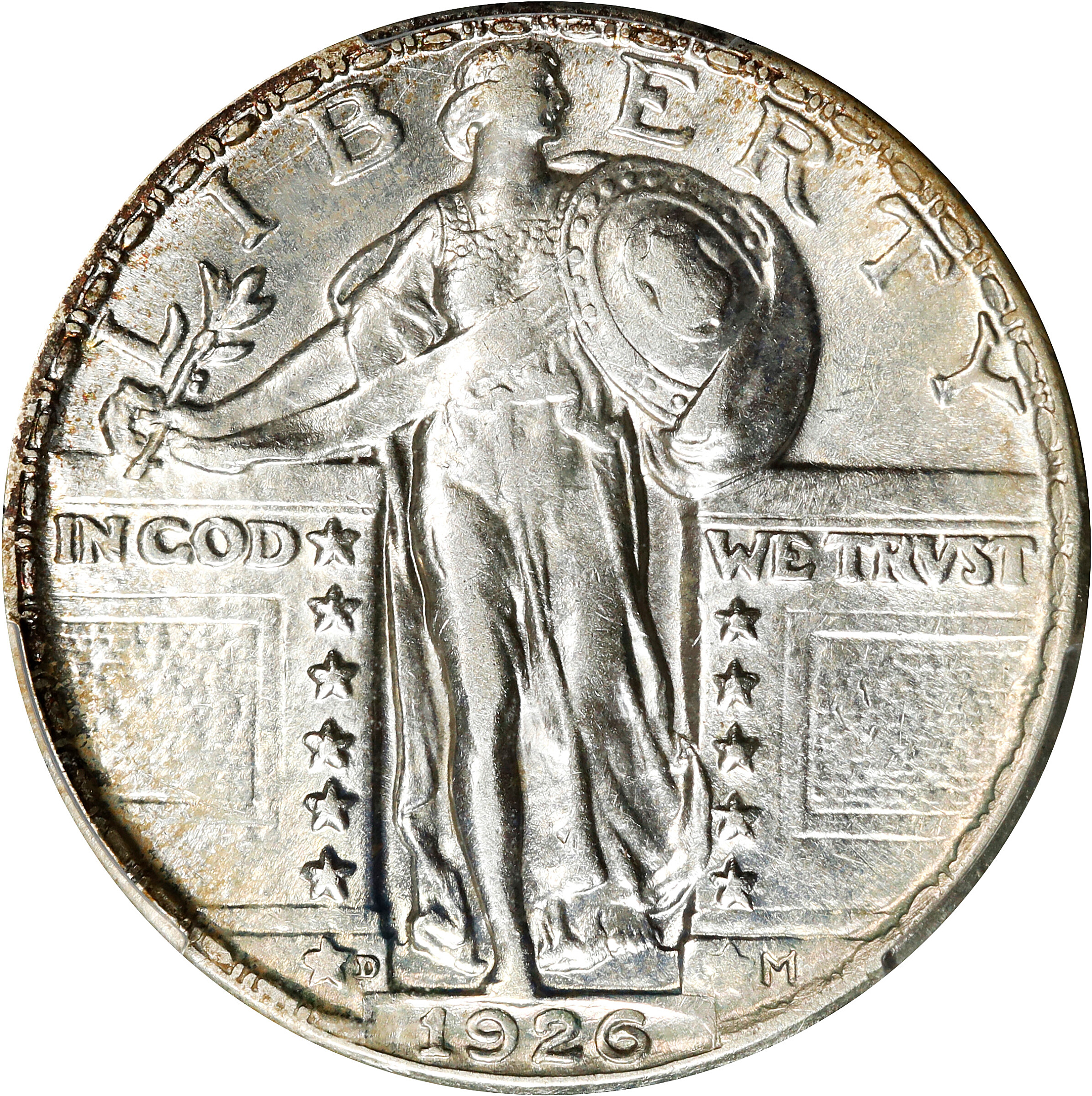 1926-D Standing Liberty Quarter. AU-55 (PCGS).