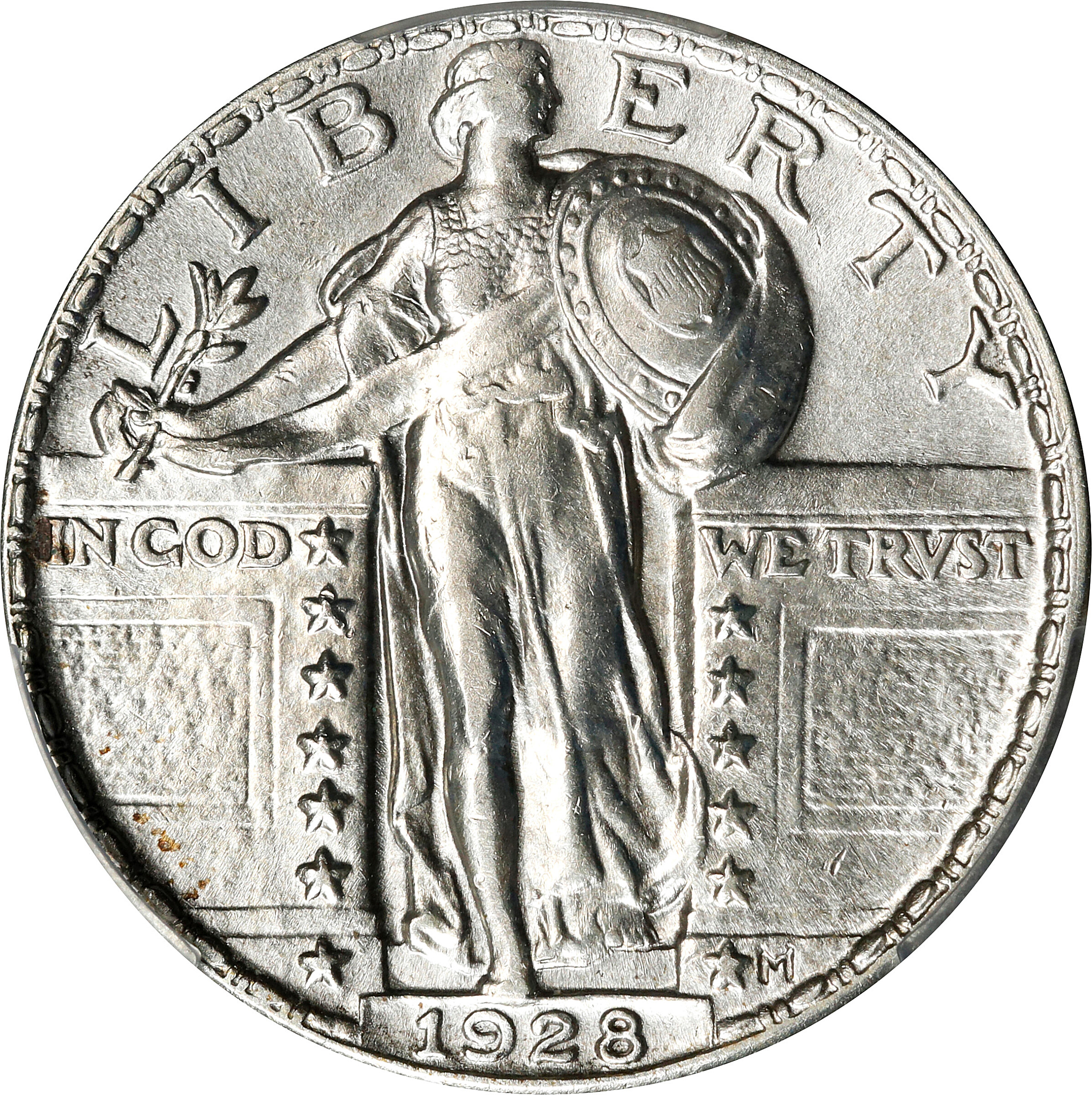 1928 Standing Liberty Quarter. AU-55 (PCGS).