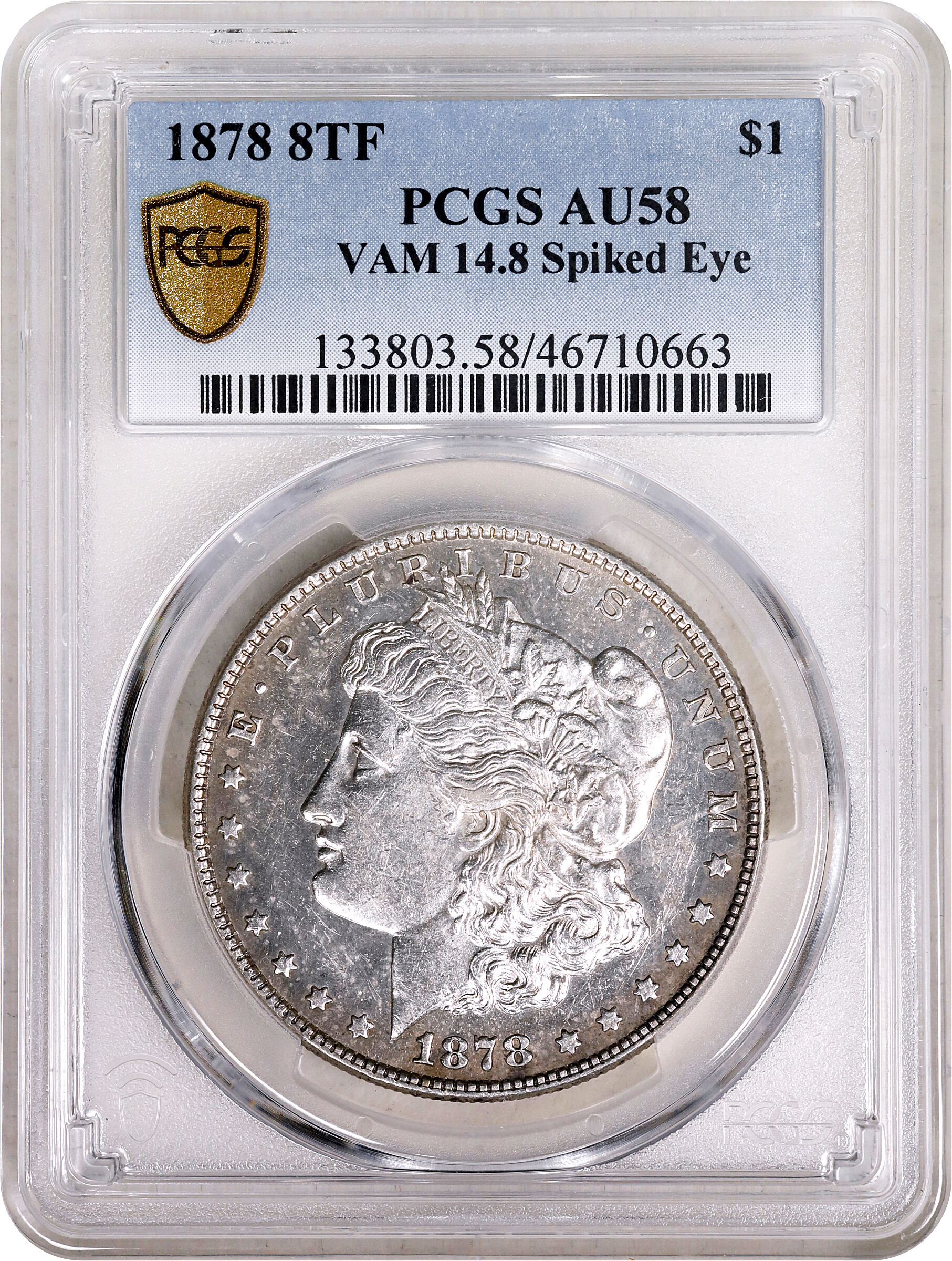 1878 8TF $1  Spiked Eye, VAM-14.8 G4 thumbnail 20