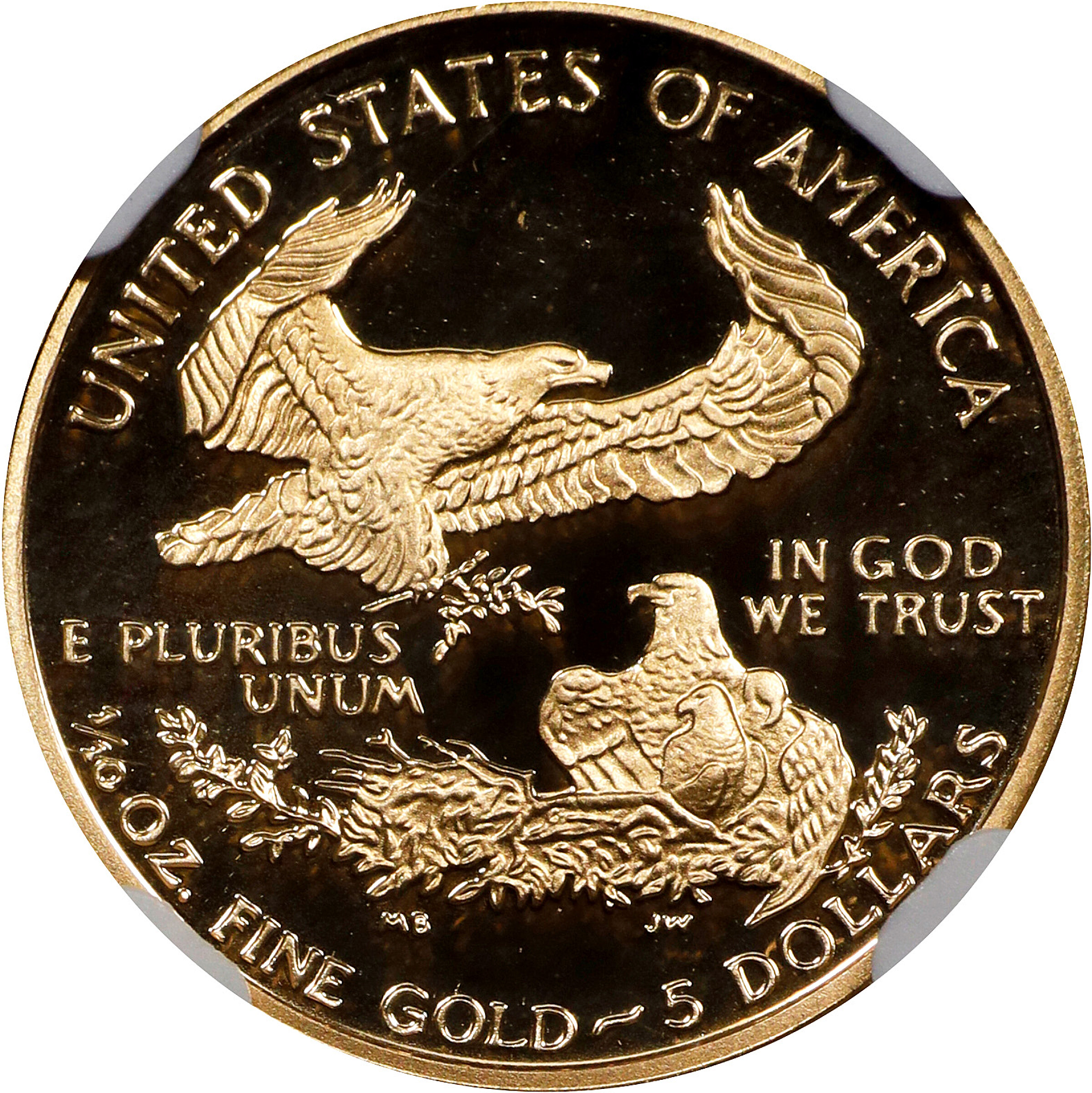 1995-W $5  Gold Eagle PR DCAM PR65 DCAM thumbnail 18
