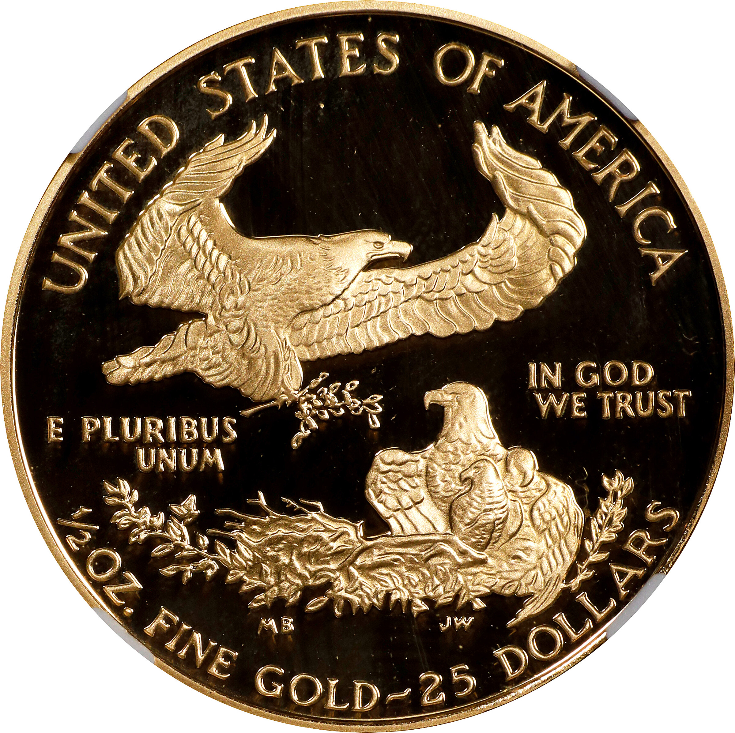 1995-W $25  Gold Eagle PR DCAM PR65 DCAM CAC thumbnail 11
