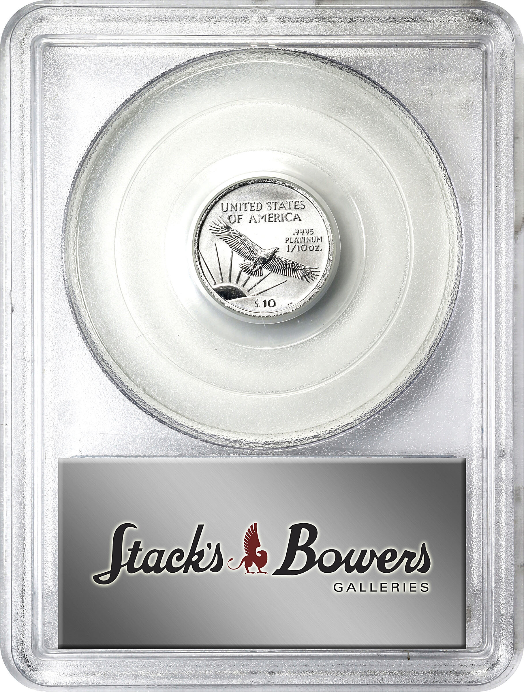 2003 $10  Platinum Eagle MS70 thumbnail 11