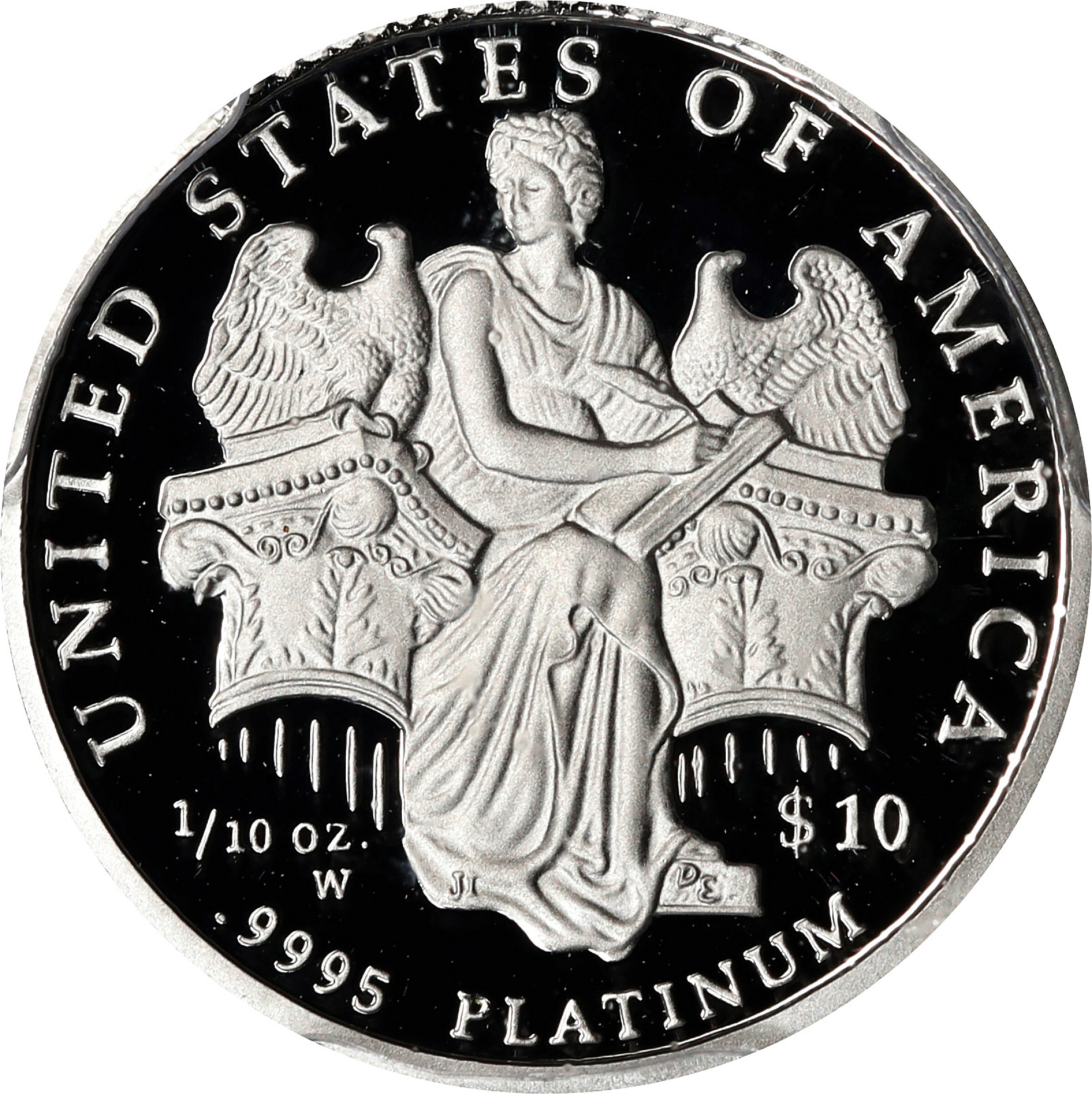 2006-W $10  Platinum Eagle PR DCAM PR70 DCAM thumbnail 4