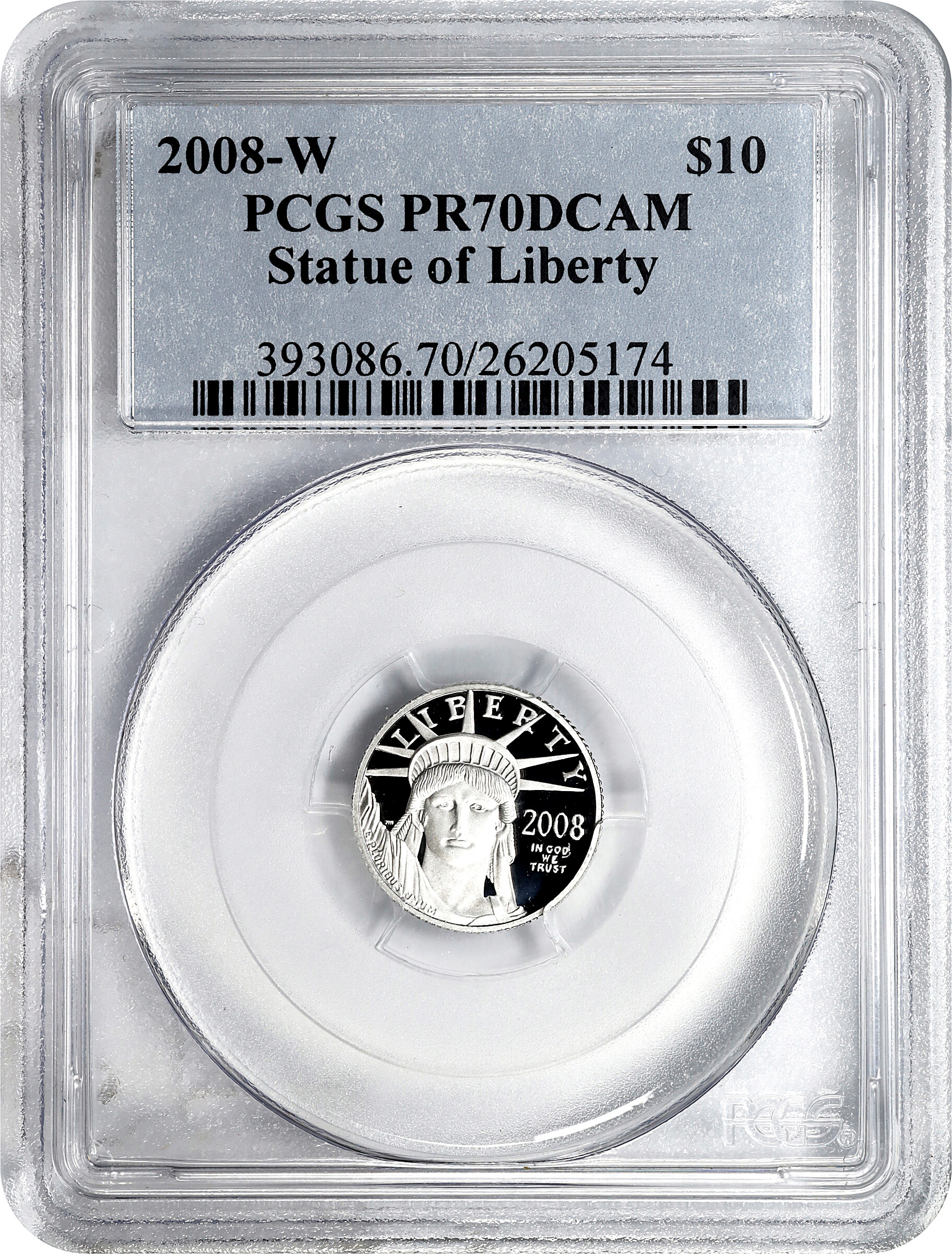 2008-W $10  Platinum Eagle PR DCAM PR66 DCAM thumbnail 21