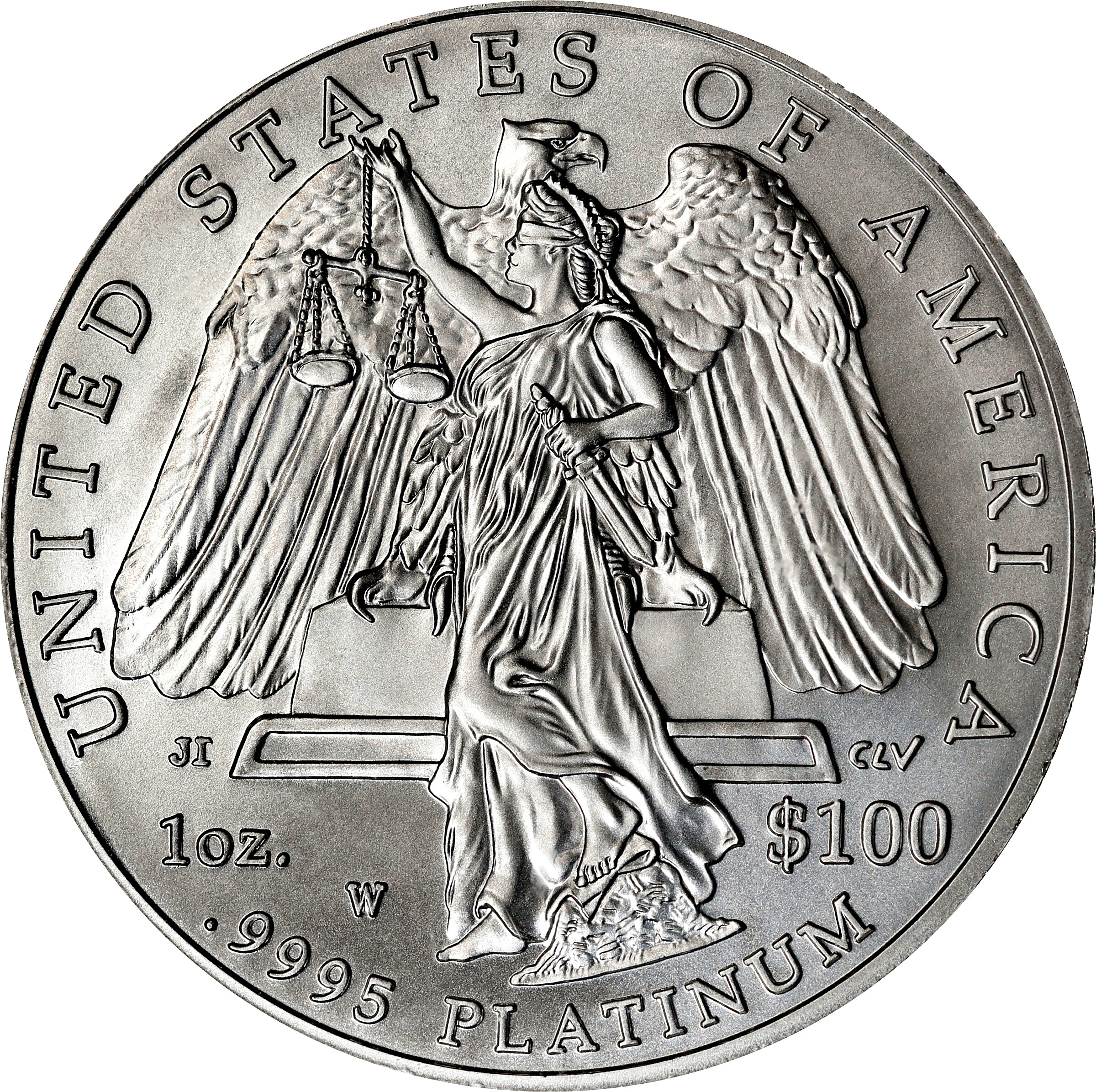 2008-W P$100  Platinum Eagle, Burnished MS70 thumbnail 9