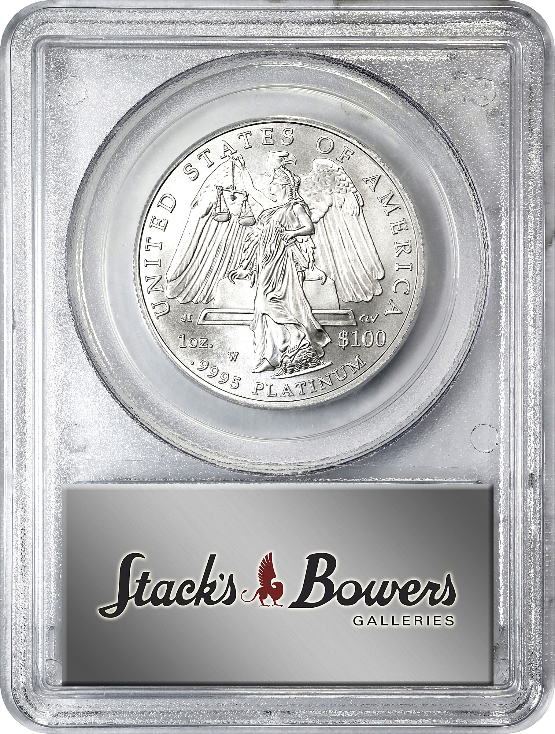 2008-W P$100  Platinum Eagle, Burnished MS70 thumbnail 11