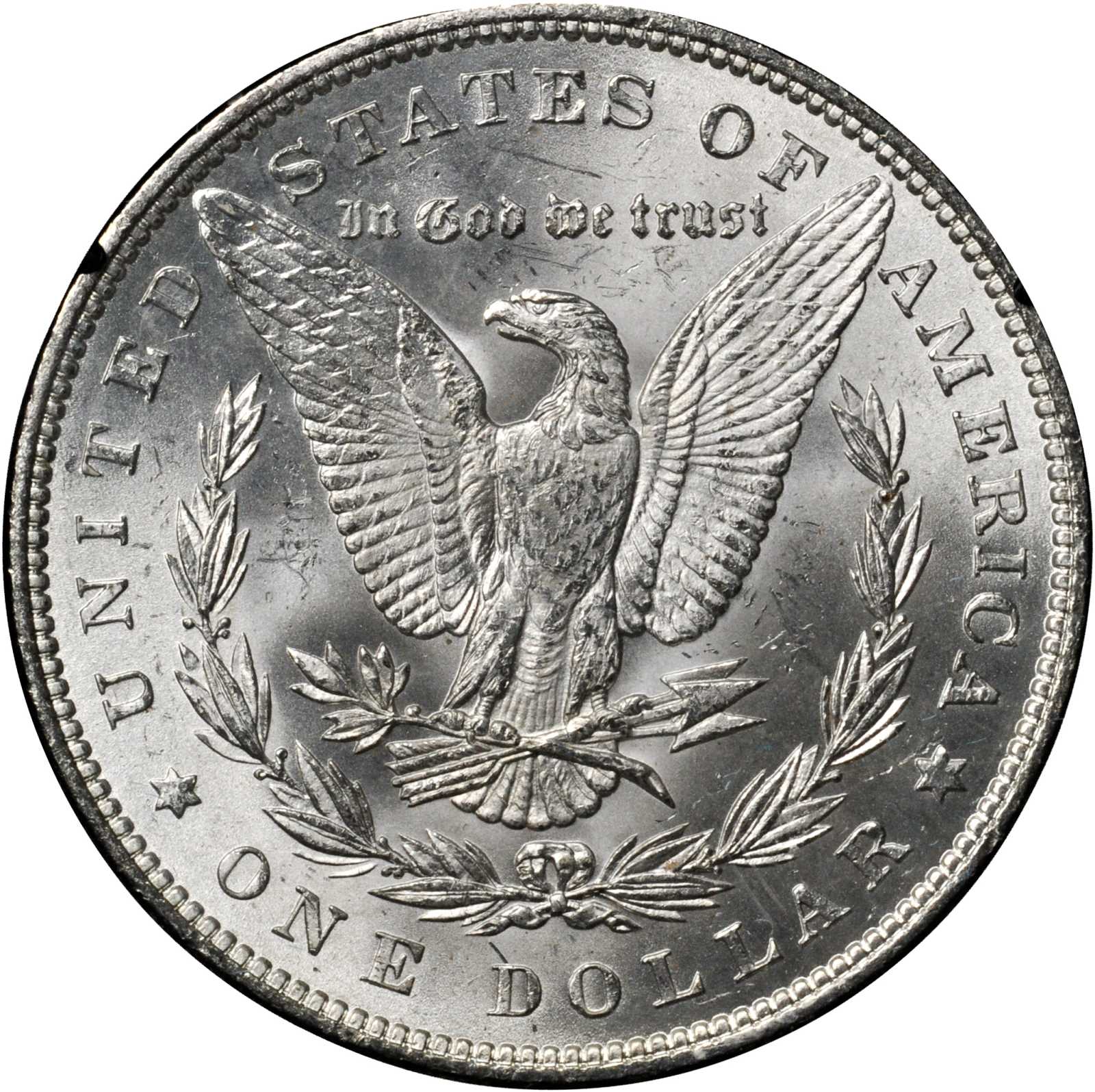 1883 $1  GSA Hoard, Soft Package MS64 thumbnail 8