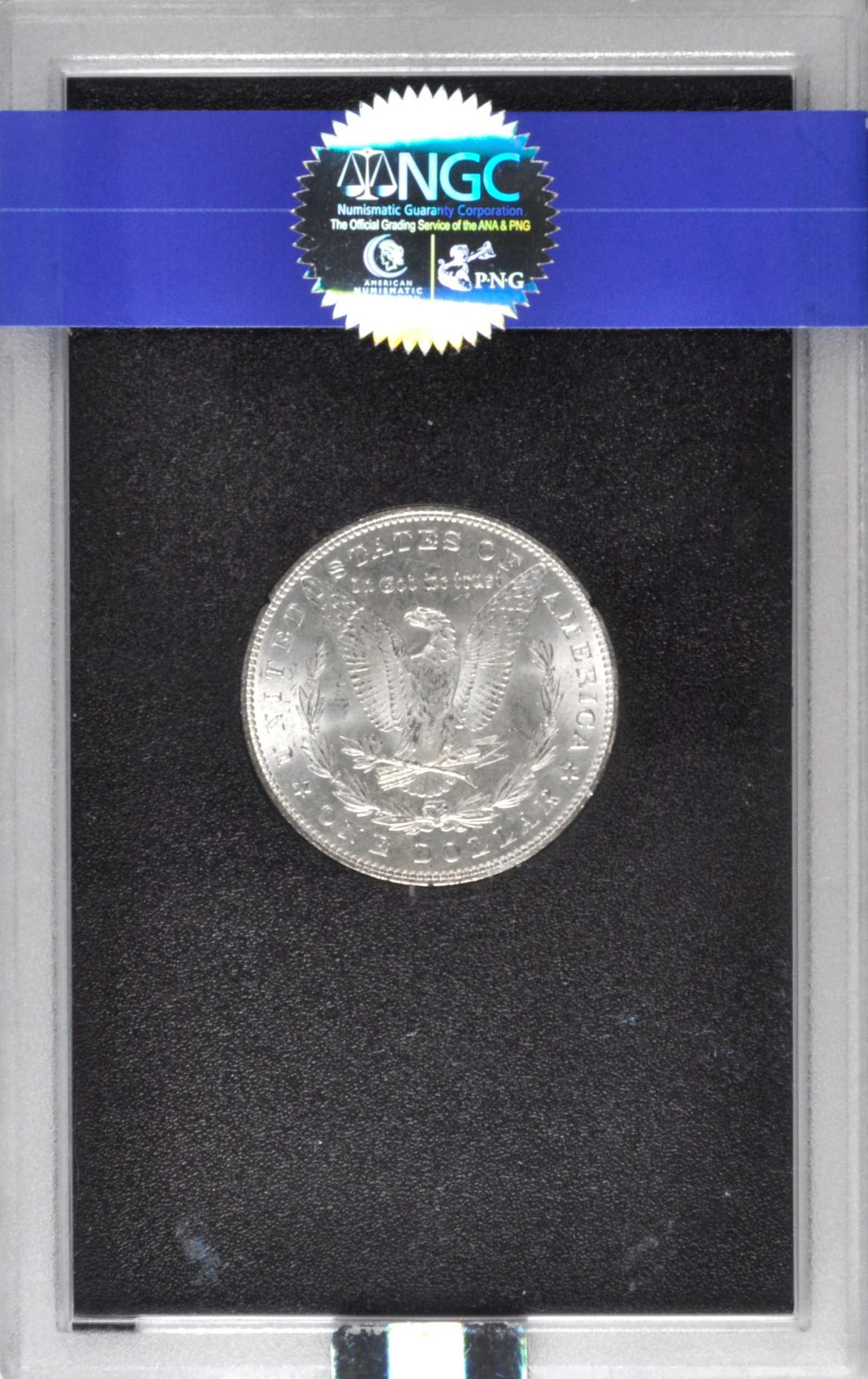 1883 $1  GSA Hoard, Soft Package MS64 thumbnail 9