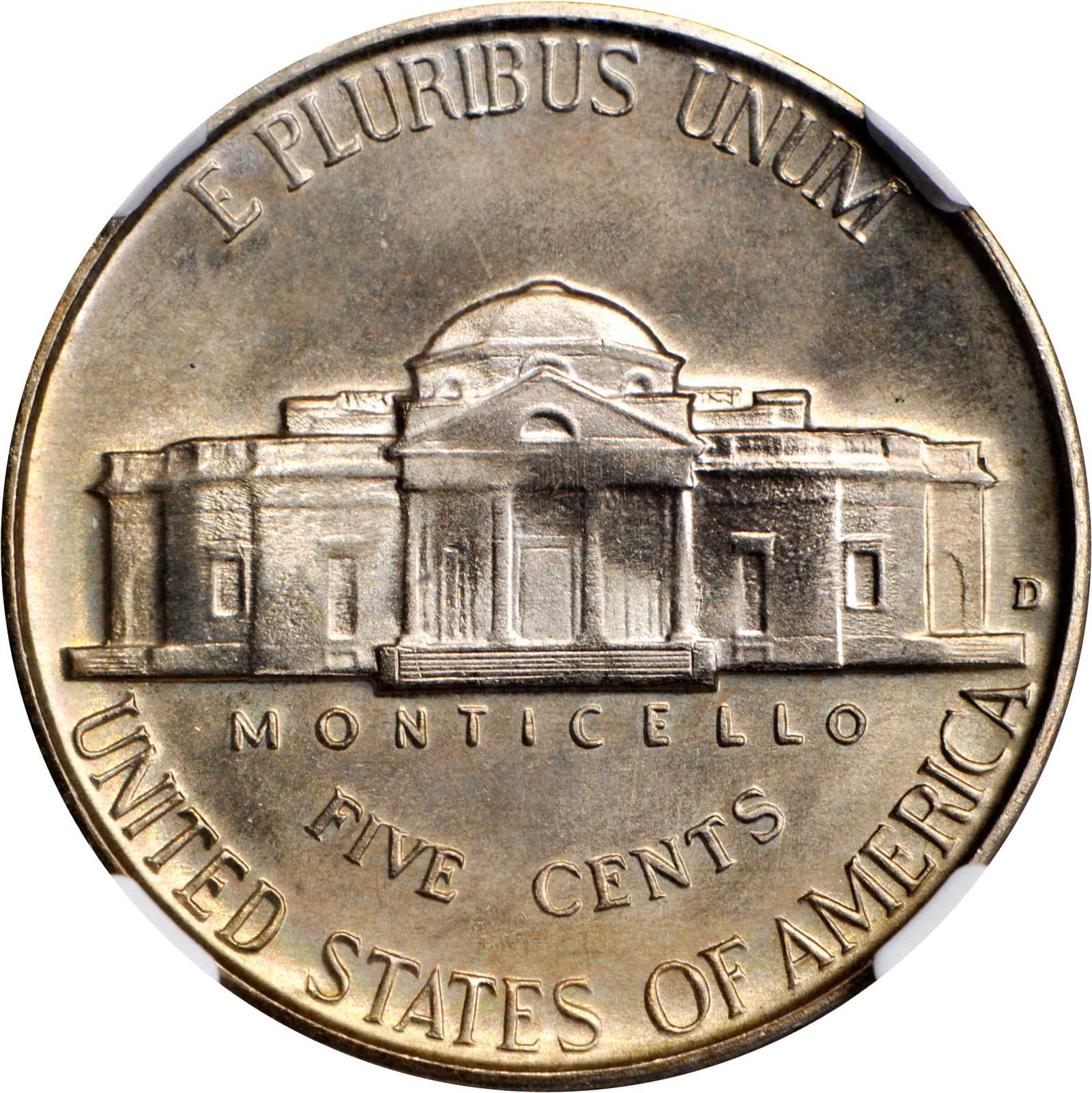 1941-D/D 5c Repunched Mintmark, FS-501 MS FS MS66 FS CAC thumbnail 2