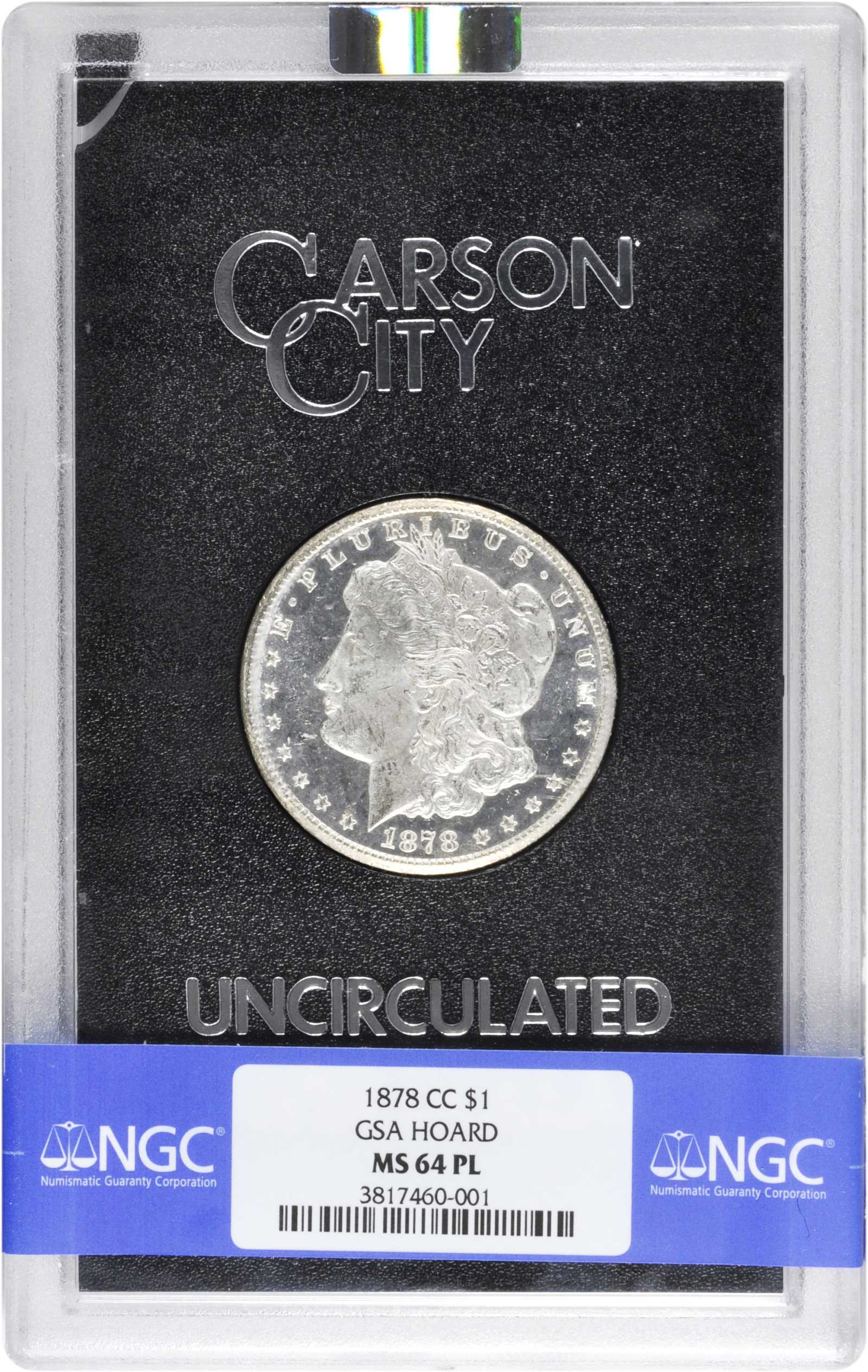 1878-CC $1  GSA Hoard, Hard package MS PL MS60 PL thumbnail 22