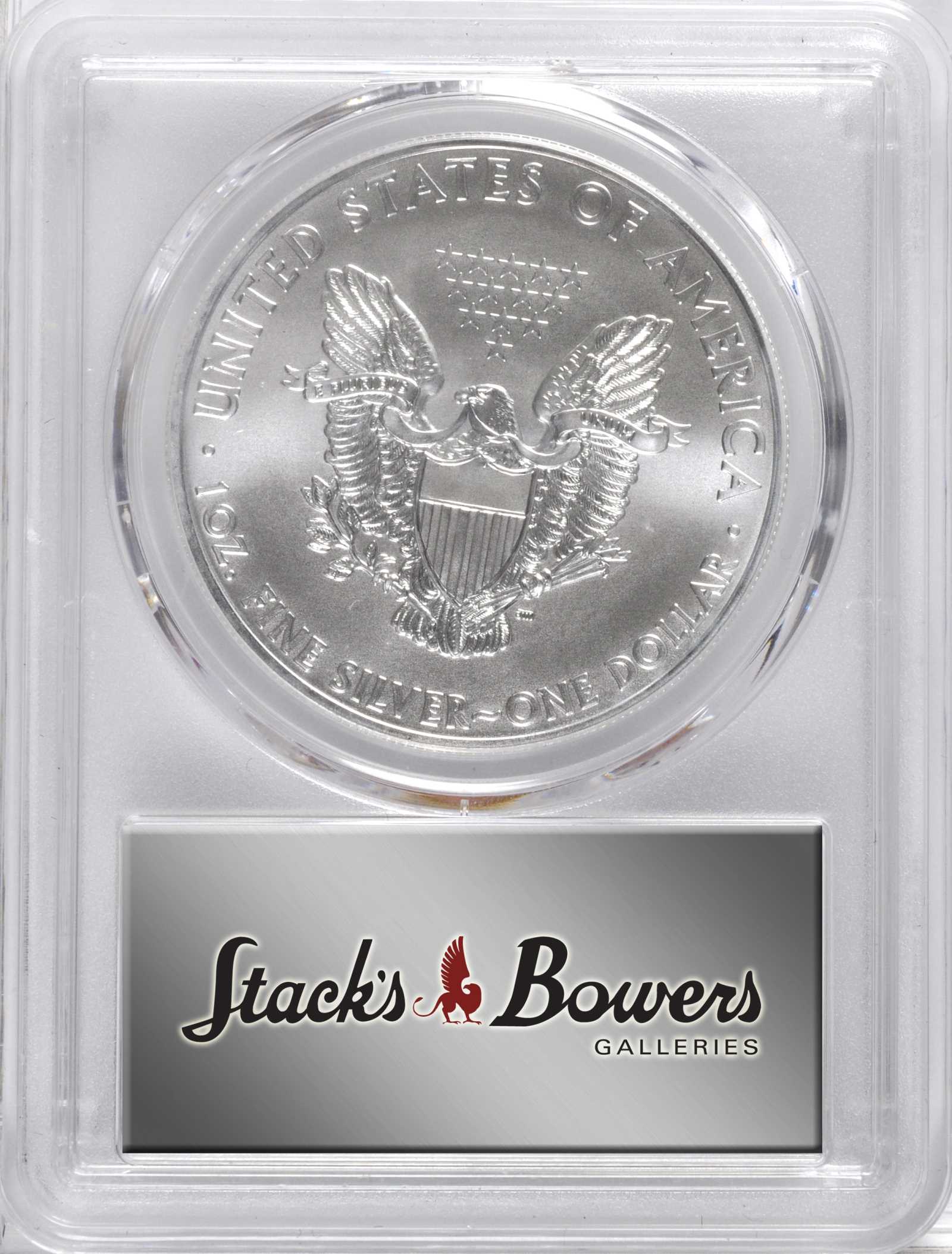 2015-(P) $1  Silver Eagle, Struck at Philadelphia Mint MS66 thumbnail 22
