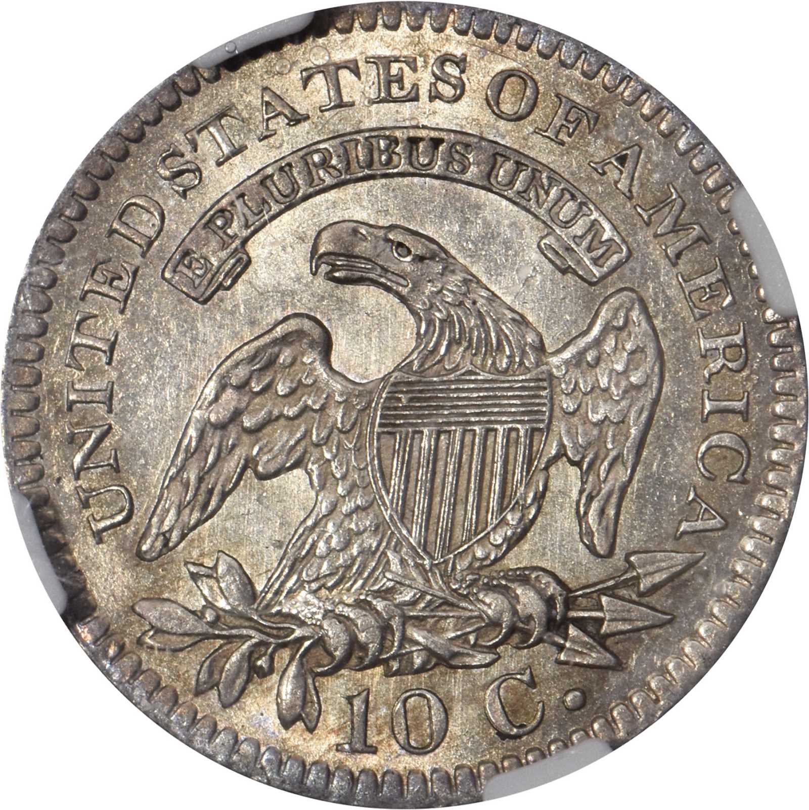 1822 10c MS PL MS62 PL thumbnail 2