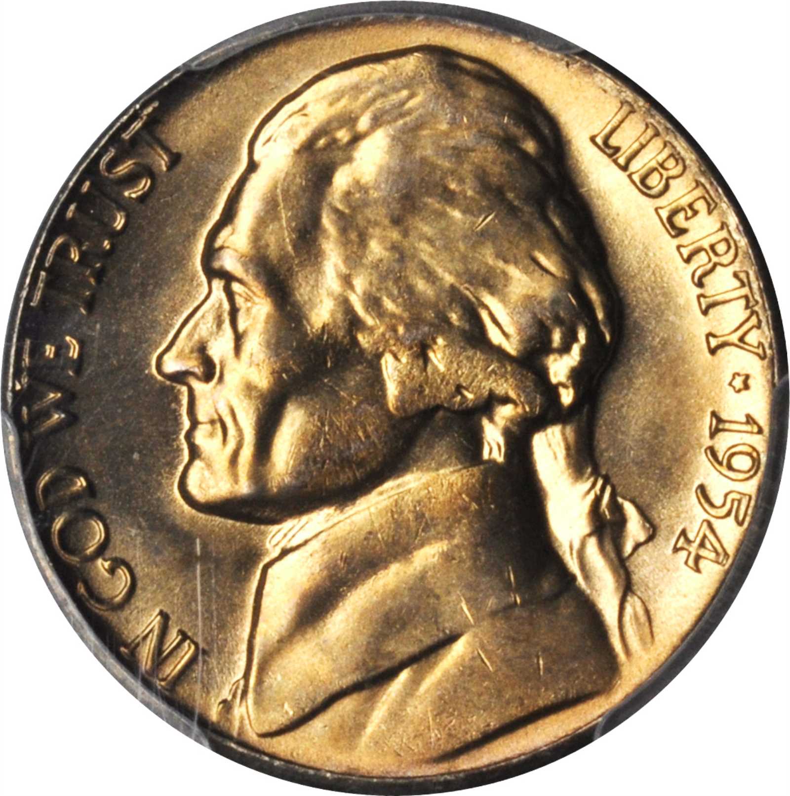 1954-S/D Jefferson Nickel. FS-501. MS-65 (PCGS).