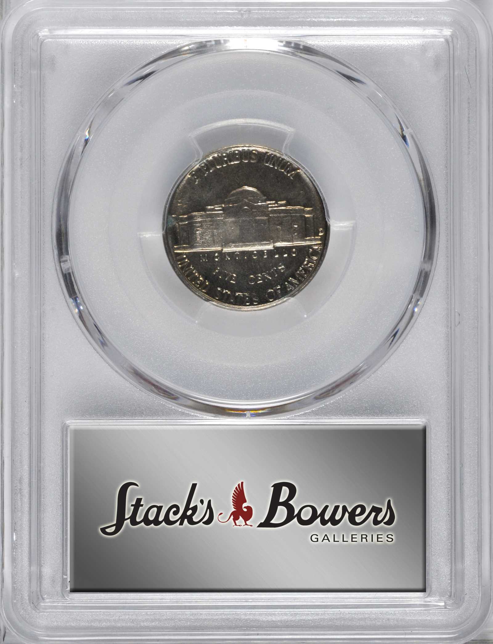 1955-D/S 5c Overmintmark, FS-501 AU50 thumbnail 11