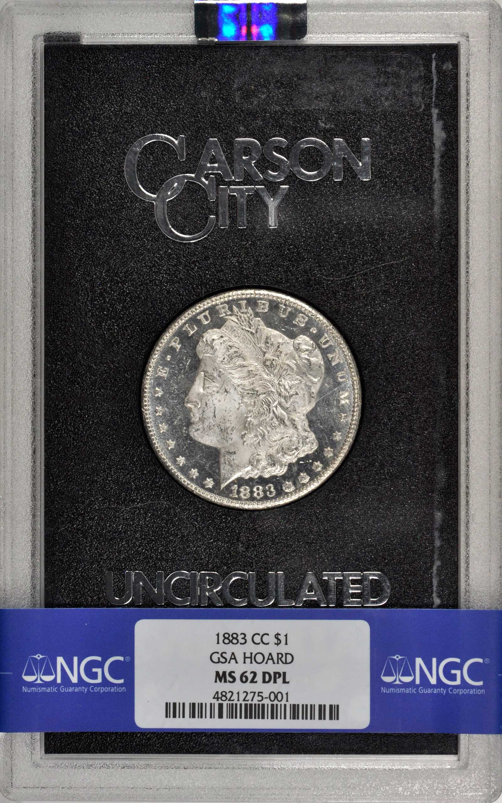 1883-CC $1  GSA Hoard, Hard package MS DMPL MS61 DMPL thumbnail 6