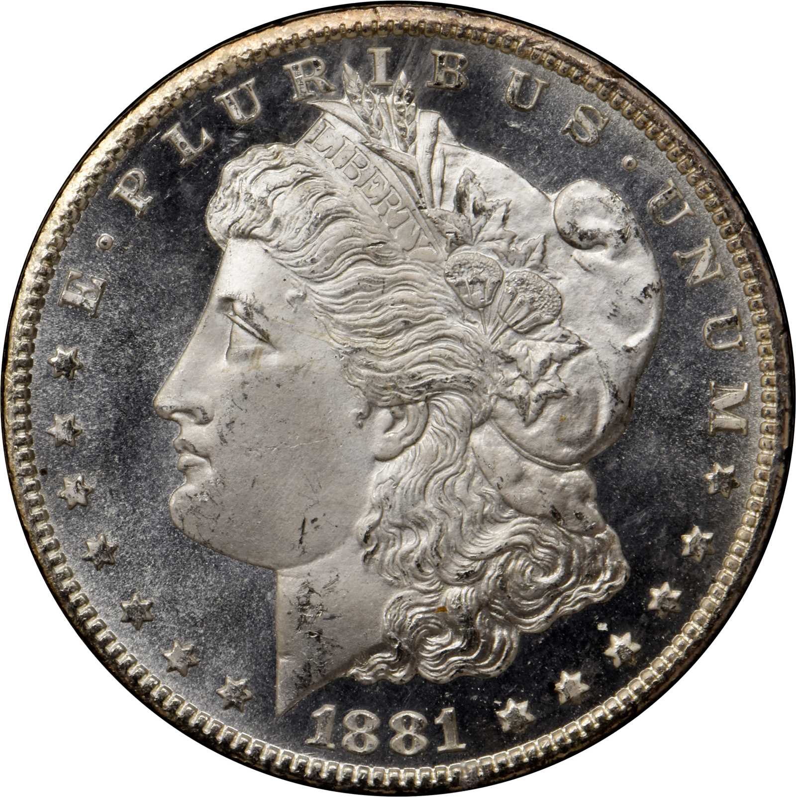 1881-CC GSA Morgan Silver Dollar. MS-66 PL (PCGS).