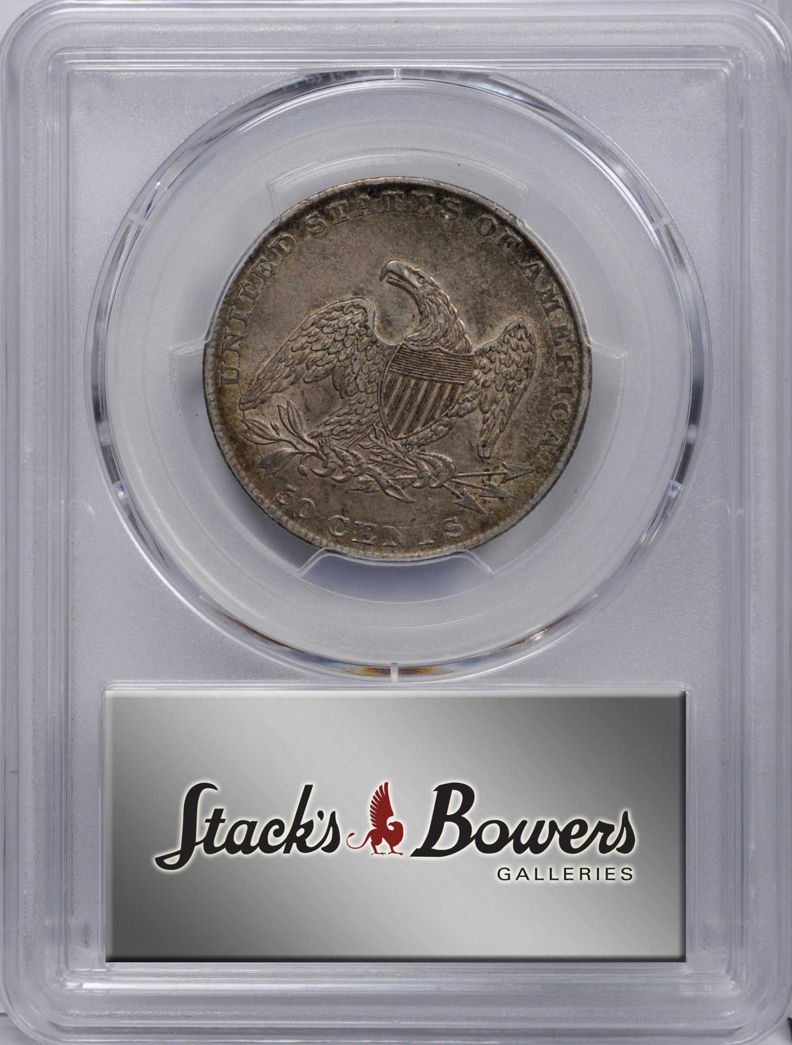 1837 50c Reeded Edge, GR-9 VF30 thumbnail 11